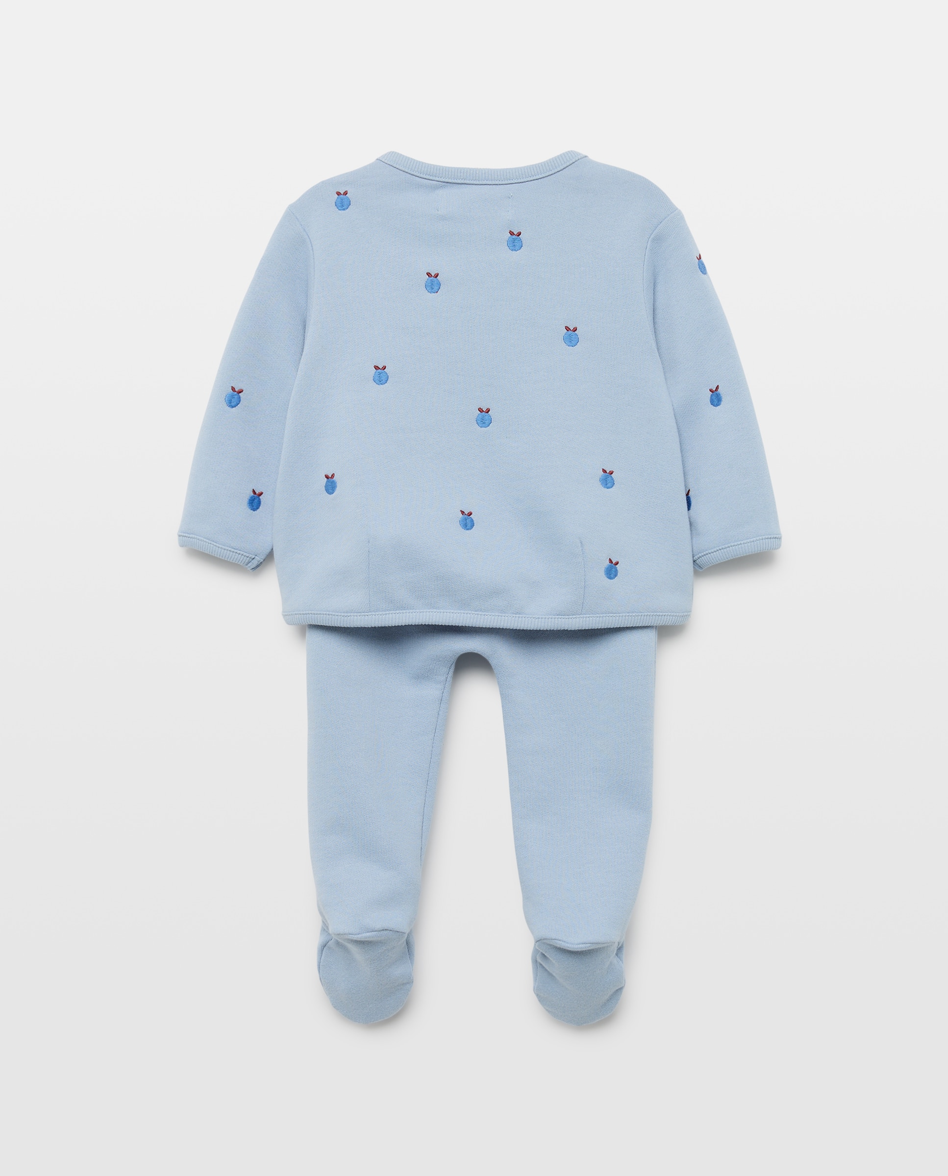 Imagen 2 de Conjunto 2 piezas de bebé largo felpa con polaina - Baby El Corte Inglés - 410 Azul claro 410 Azul claro