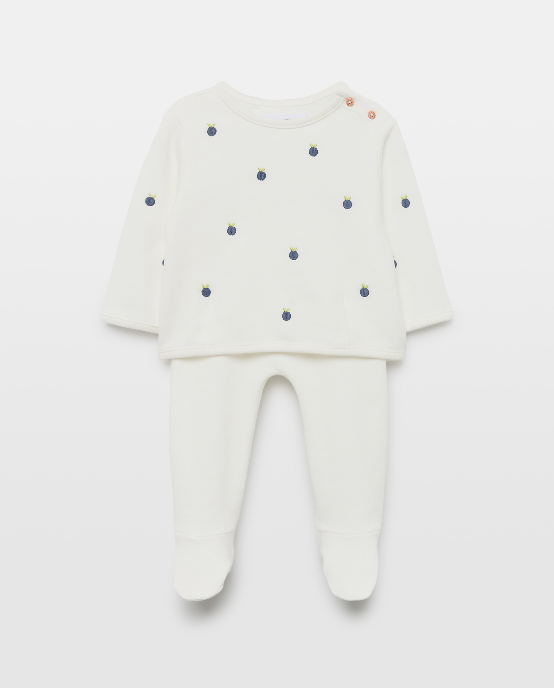 Imagen 1 de Conjunto 2 piezas de bebé largo felpa con polaina - Baby El Corte Inglés - Beige Beige