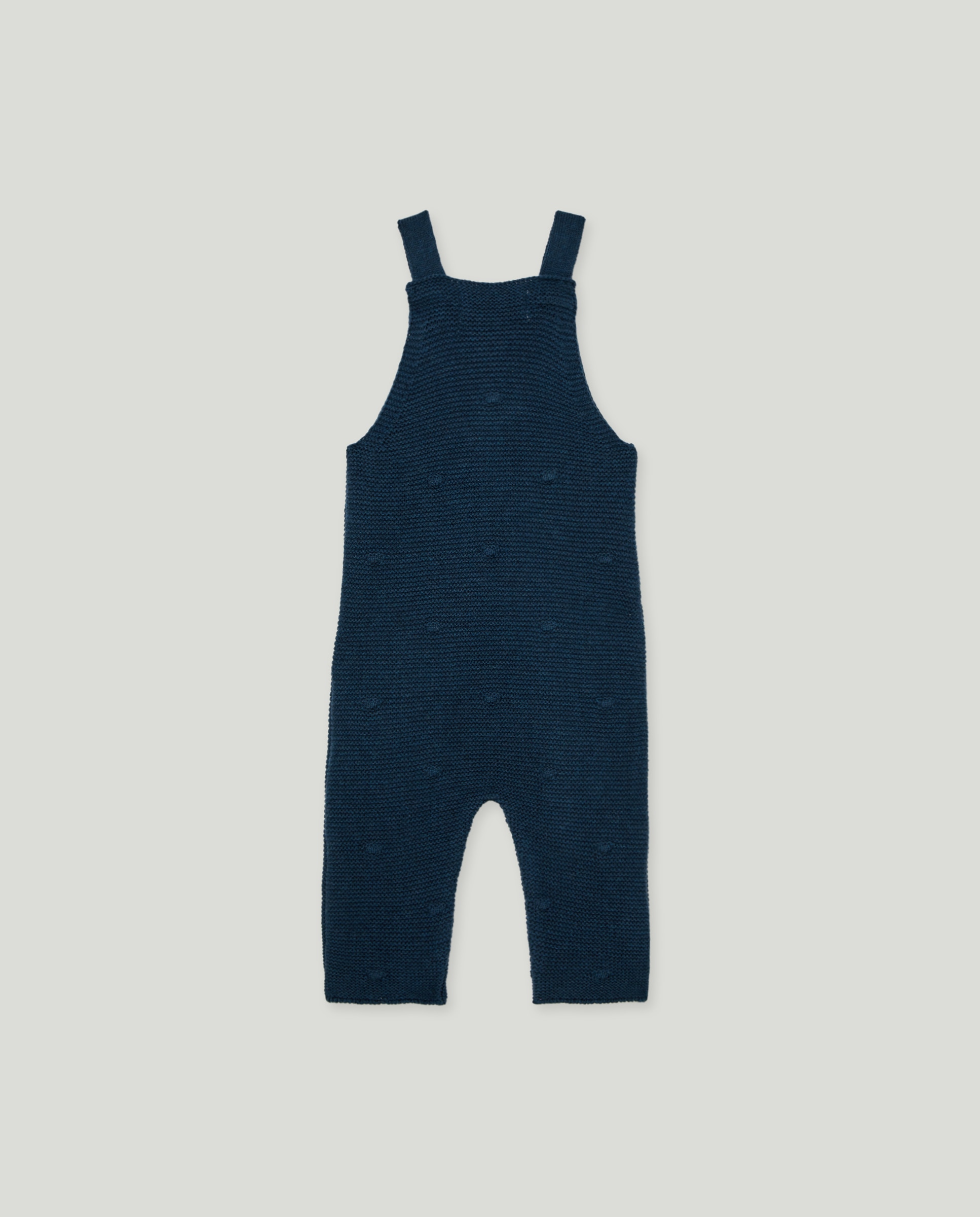 Jardineiras de Tricot de Bebé 430 Azul Escuro-2