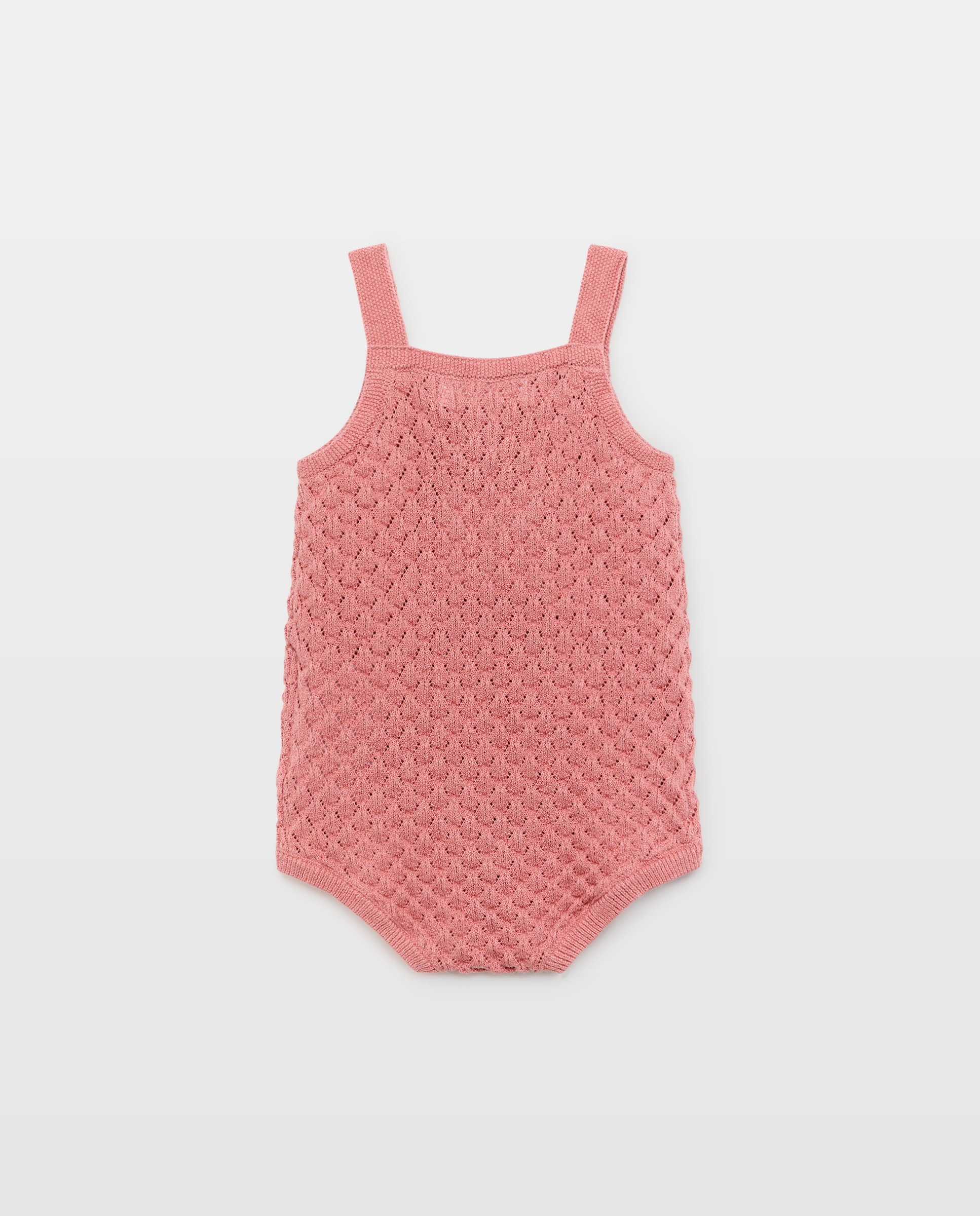 Peto corto tricot liso de bebé - Baby El Corte Inglés - 200 Rosa 200 Rosa-2