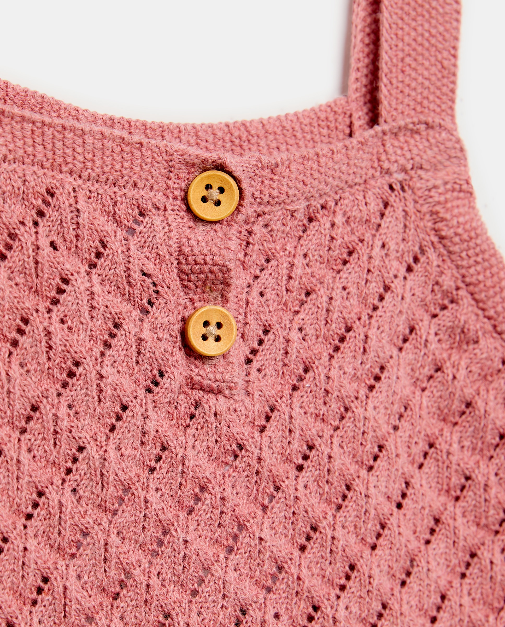 Peto corto tricot liso de bebé - Baby El Corte Inglés - 200 Rosa 200 Rosa-3