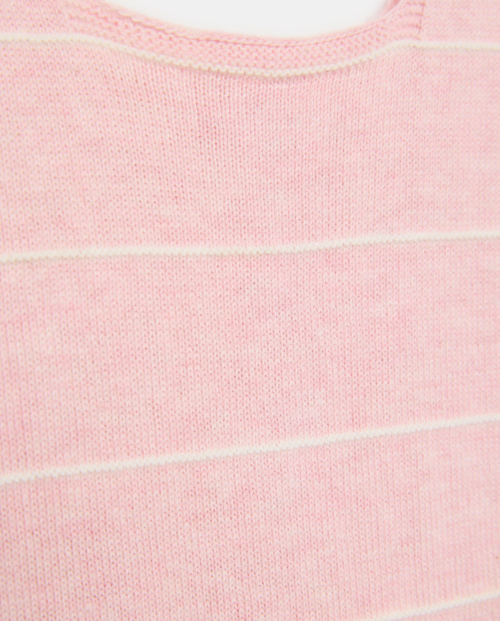 Jardineiras de Tricot de Bebé sem Mangas Baby El Corte Inglés Rosa-3