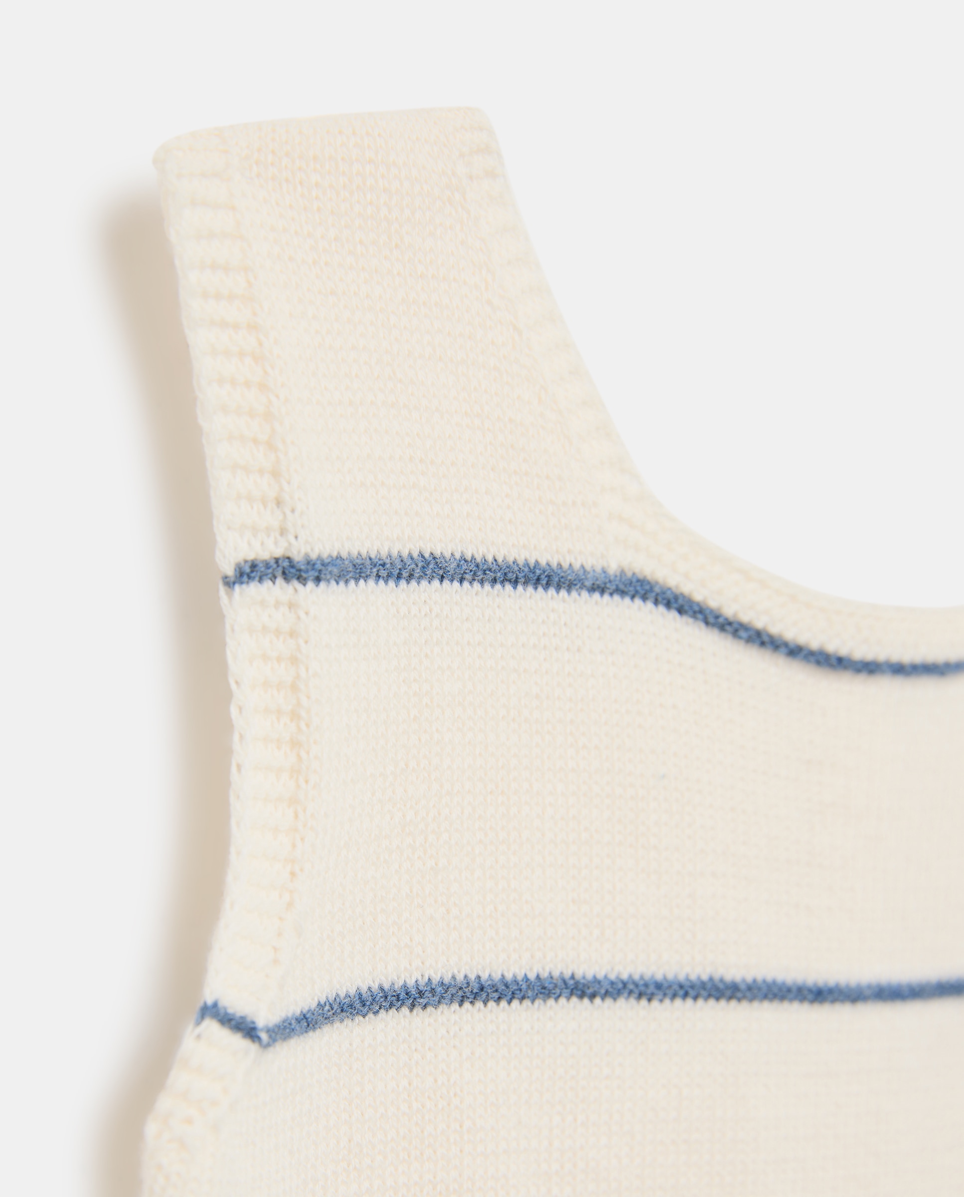Peto sin mangas tricot de bebé - Baby El Corte Inglés - Azul Azul-3