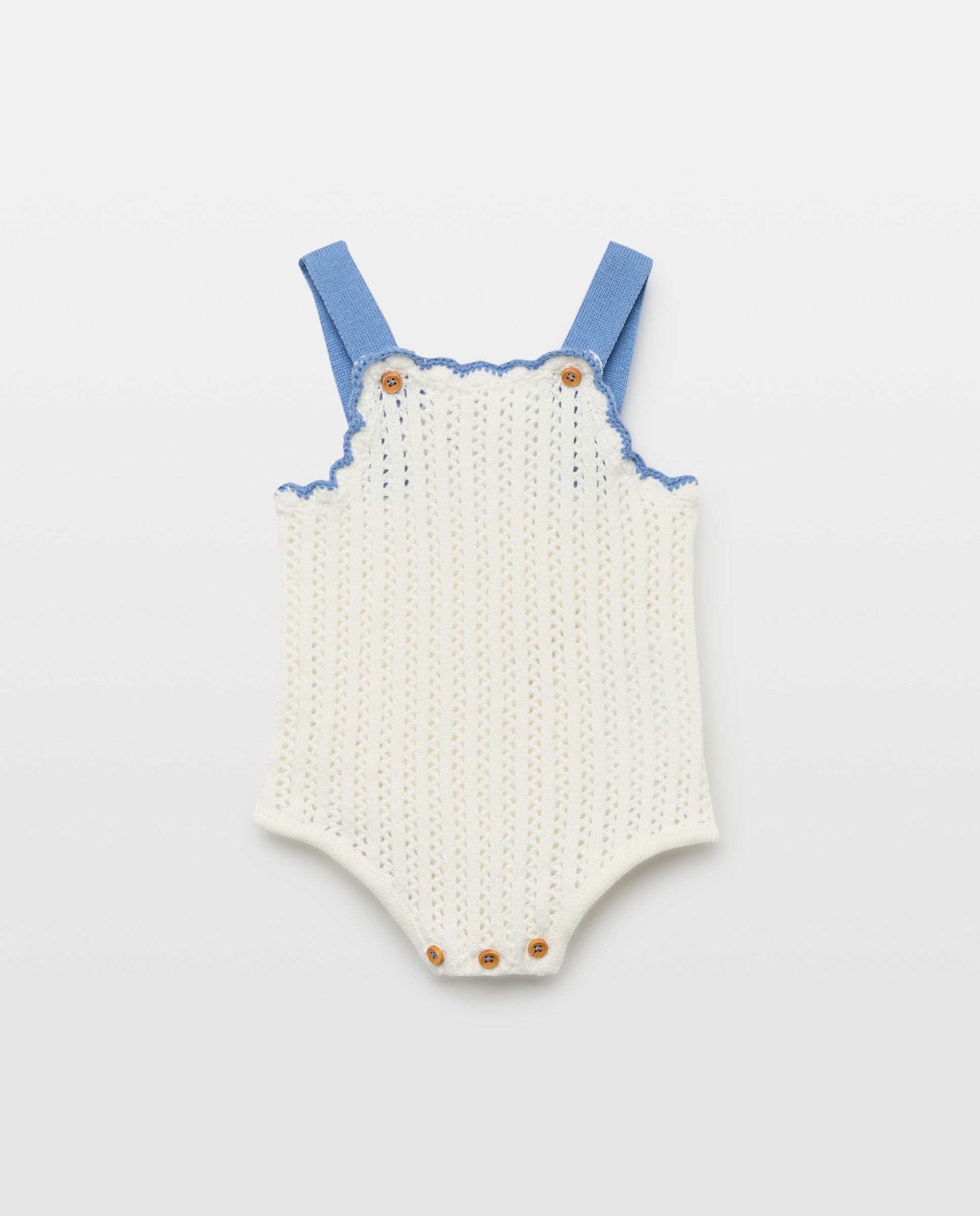 Ranita tricot liso de bebé - Baby El Corte Inglés - Blanco roto Blanco roto-1