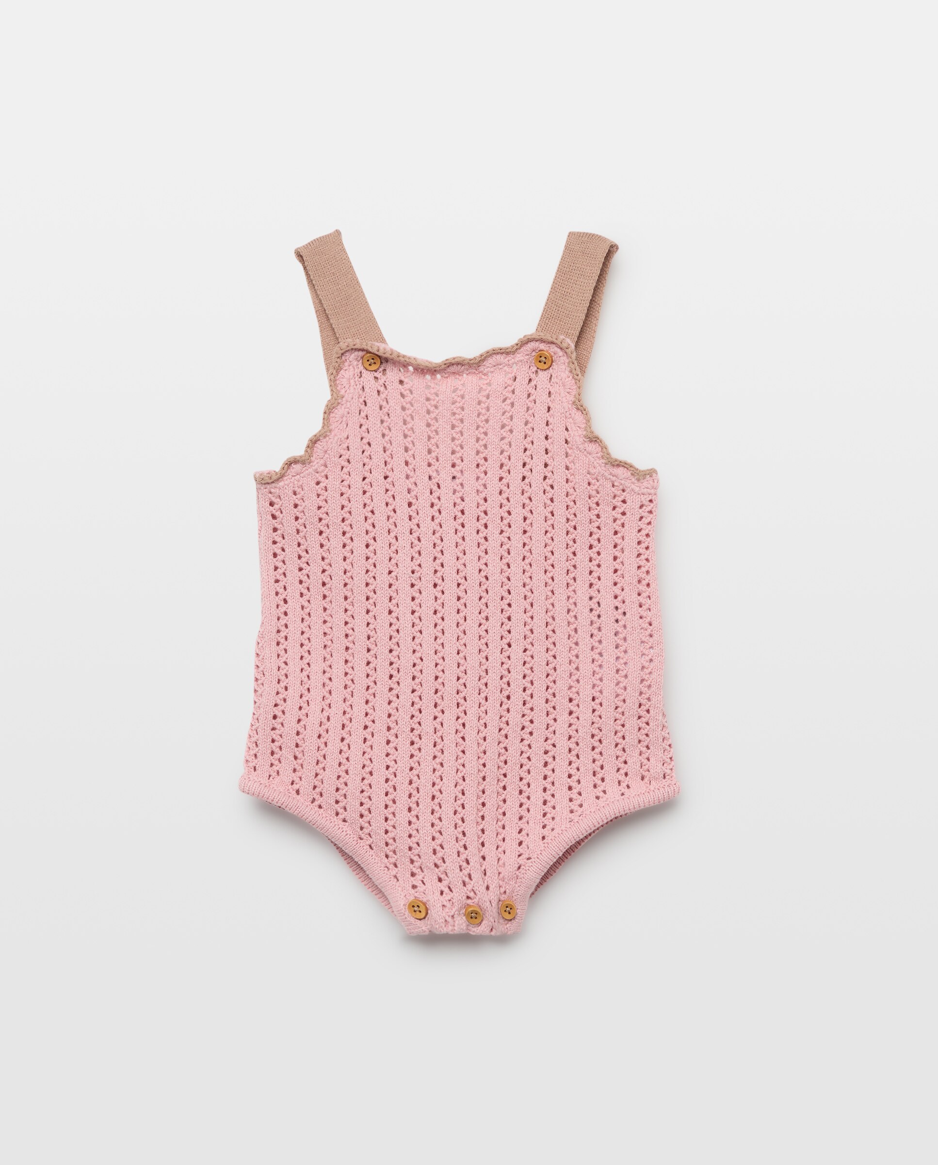 Imagem 0 de Babygrow de Tricot Liso de Bebé