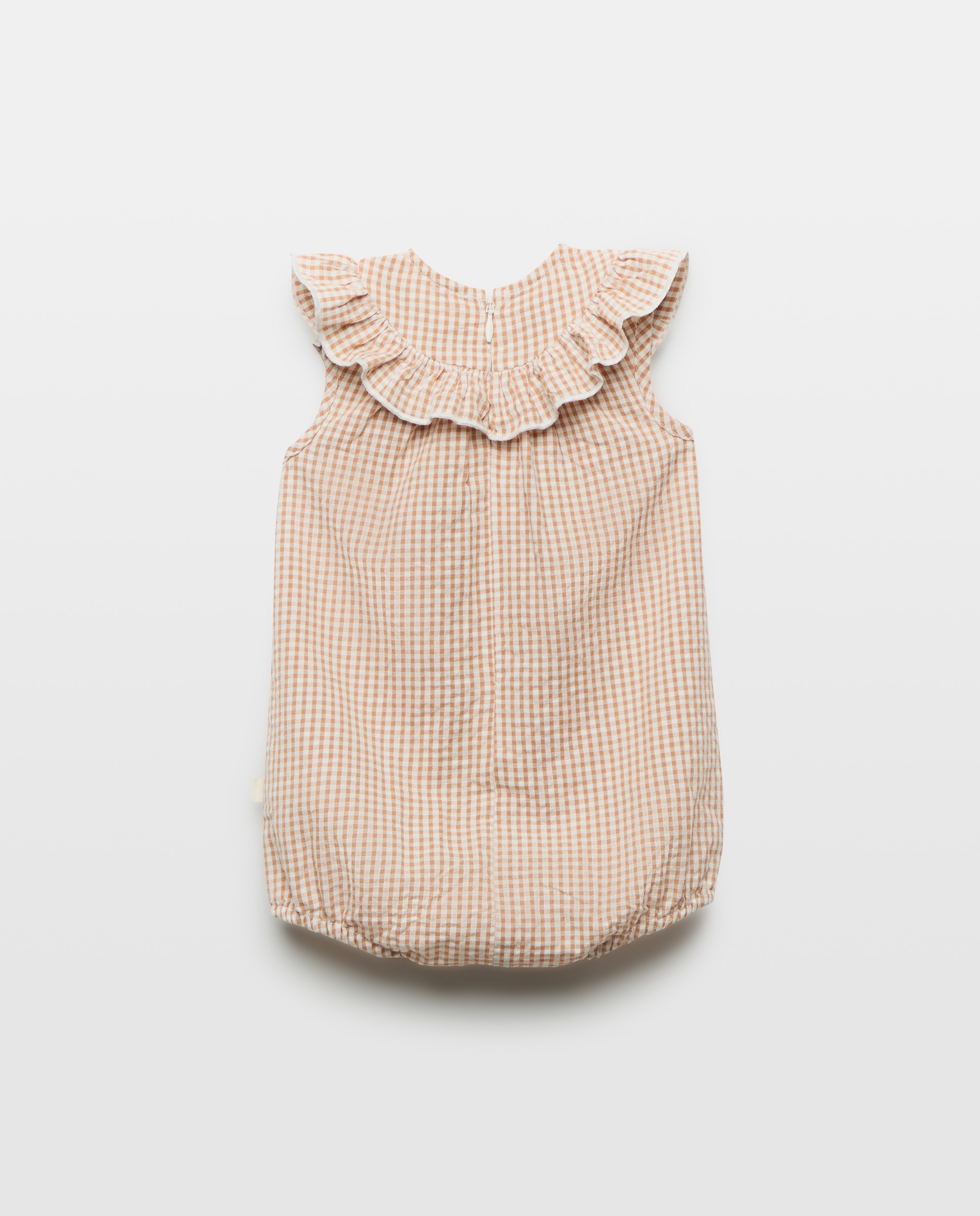 Babygrow de Bebé sem Mangas e Perfurado Baby El Corte Inglés Castanho-2
