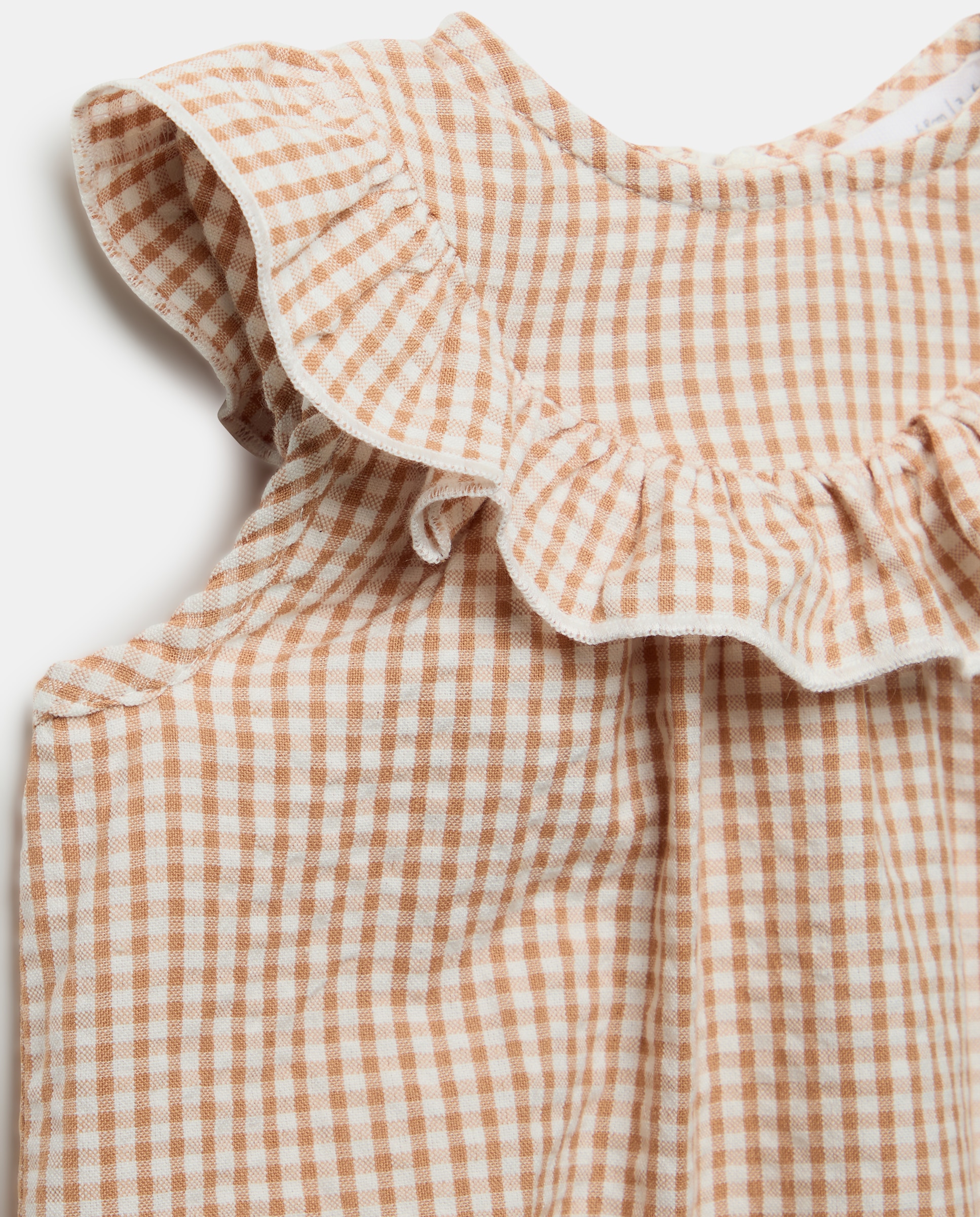 Babygrow de Bebé sem Mangas e Perfurado Baby El Corte Inglés Castanho-3