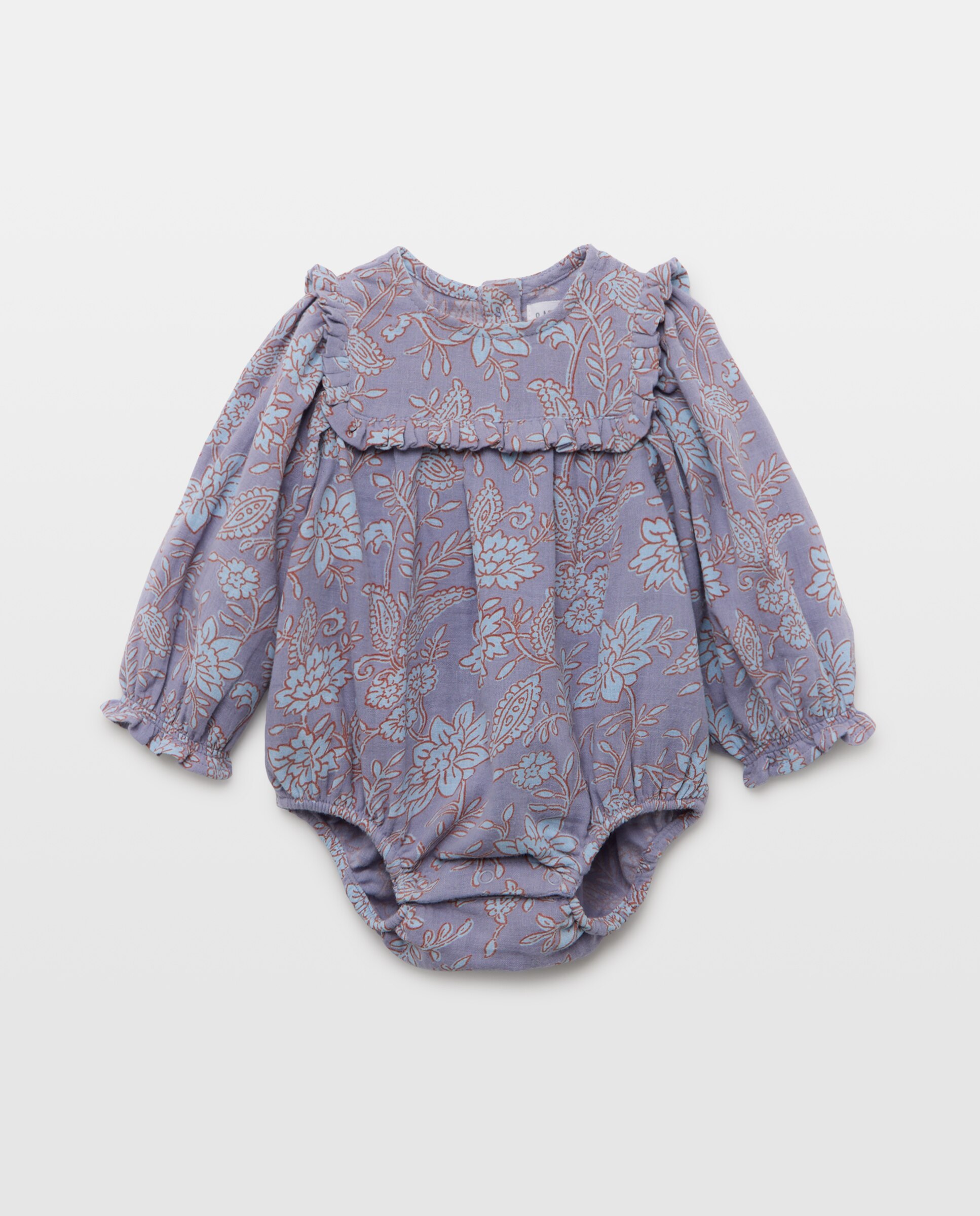 Imagem 0 de Babygrow de Bebé com Manga Comprida Plana e All Over Print