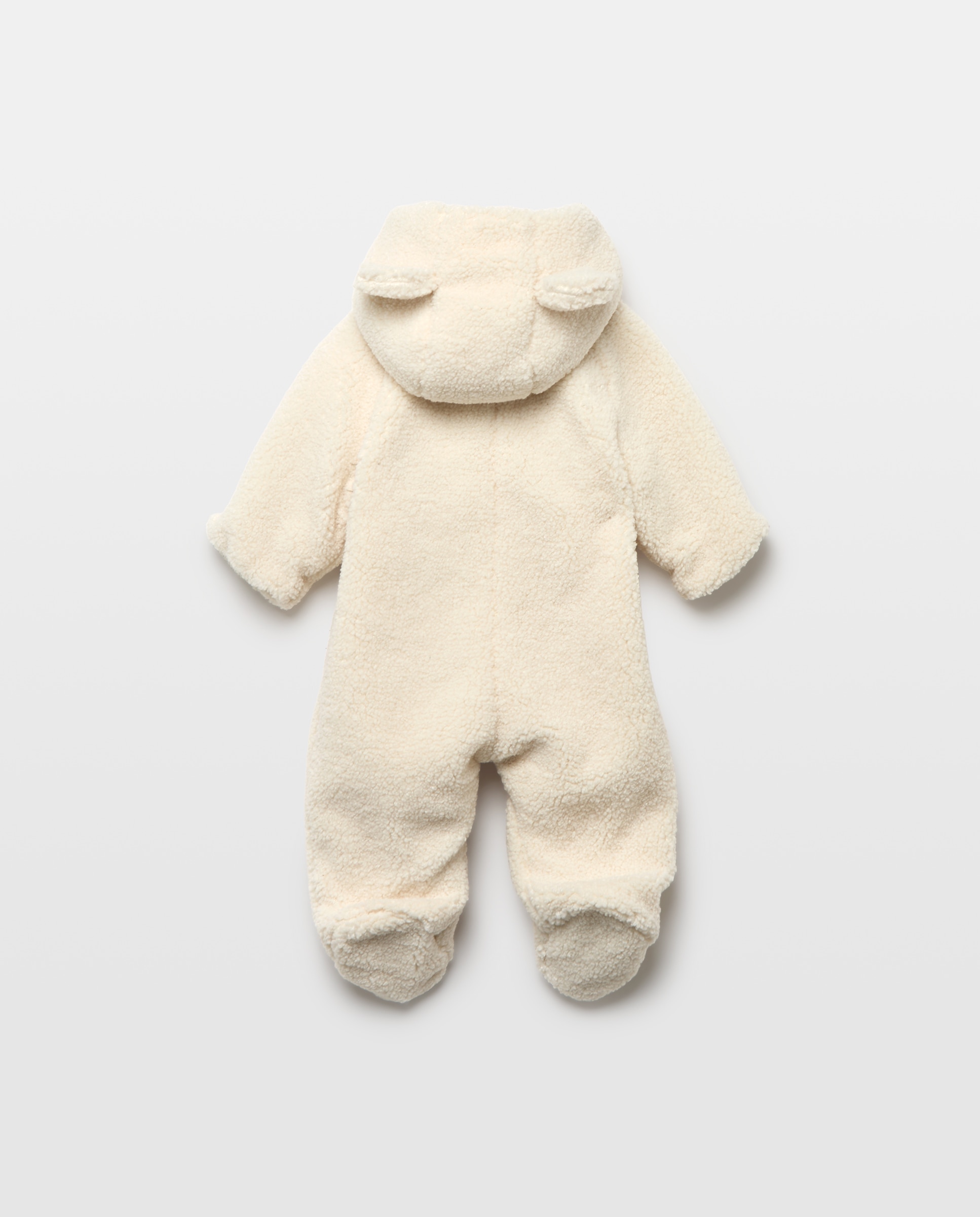 Babygrow de Bebé com Pele de Borrego 120 Cru-2