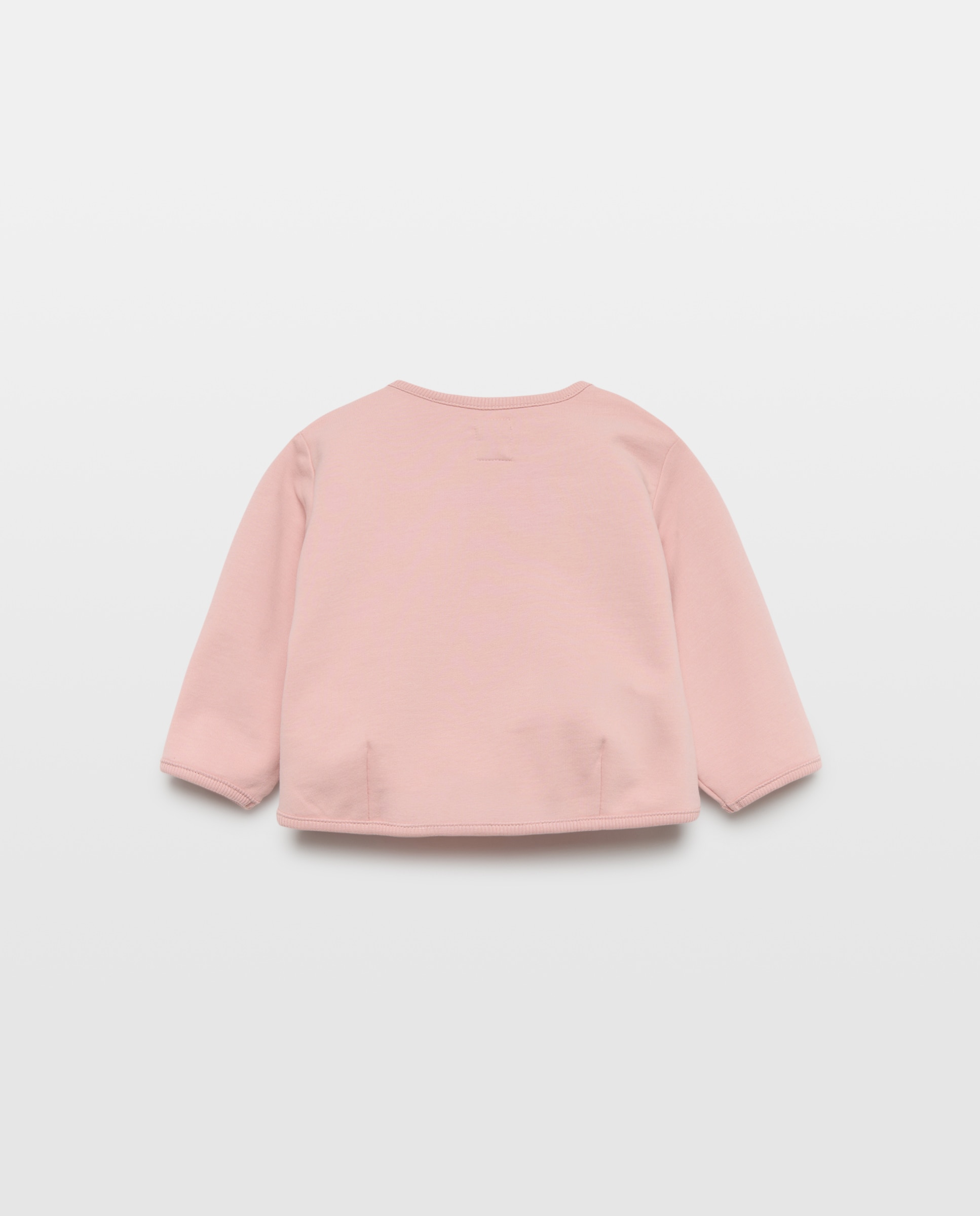 Sudadera de bebé cuello caja fantasía 3D - Baby El Corte Inglés - 200 Rosa 200 Rosa-2