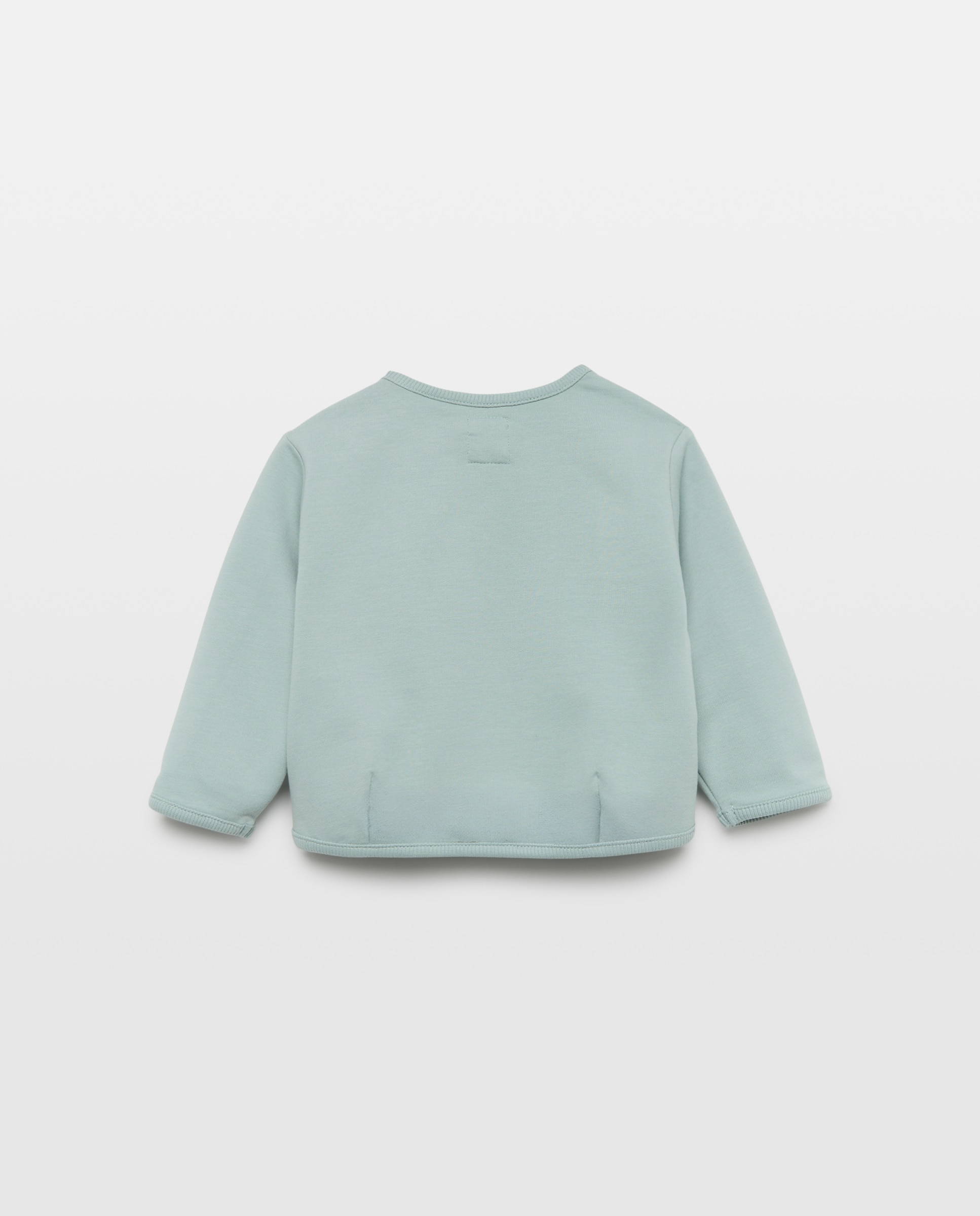 Sudadera de bebé cuello caja fantasía 3D - Baby El Corte Inglés - Verde Verde-2