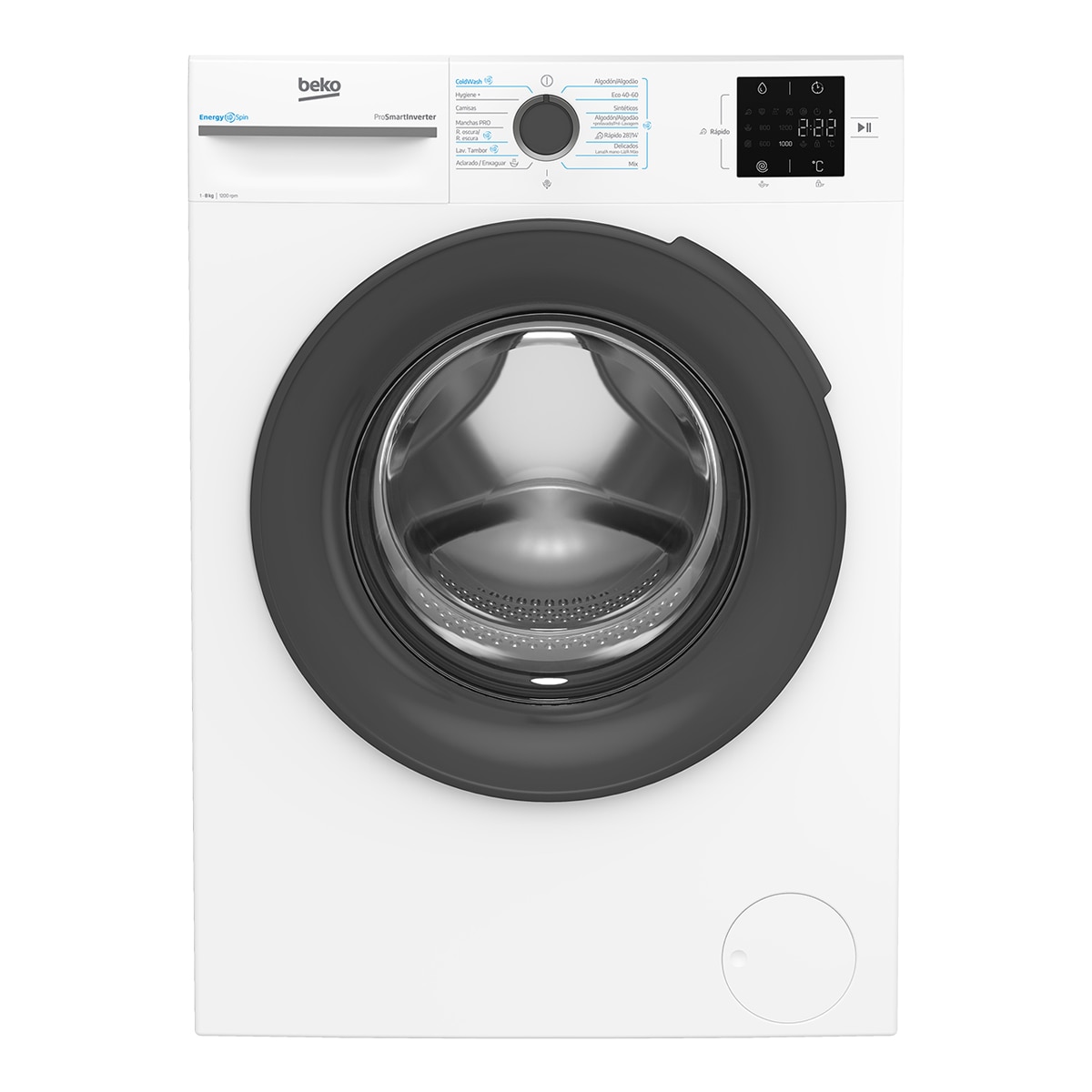 Imagen de Beko VBM3WFT38213WA Lavadora 8 kg 1.200 rpm SteamCure en OfertitasTOP