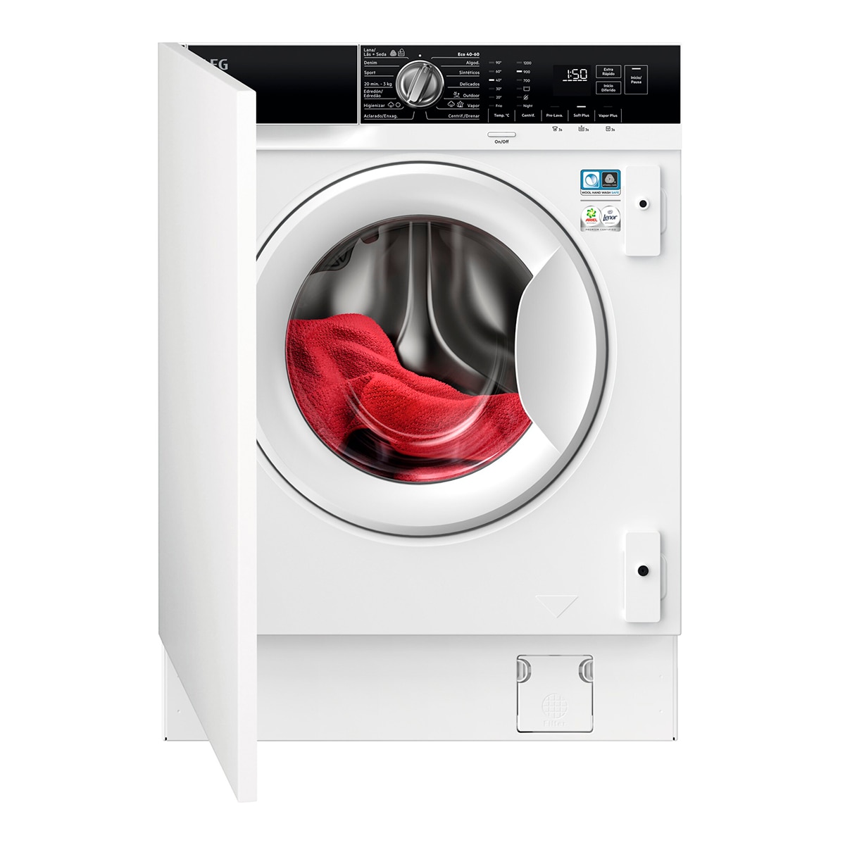 Imagen de AEG LFN7G8434F lavadora 8 kg 1.400 rpm ProSteam en OfertitasTOP