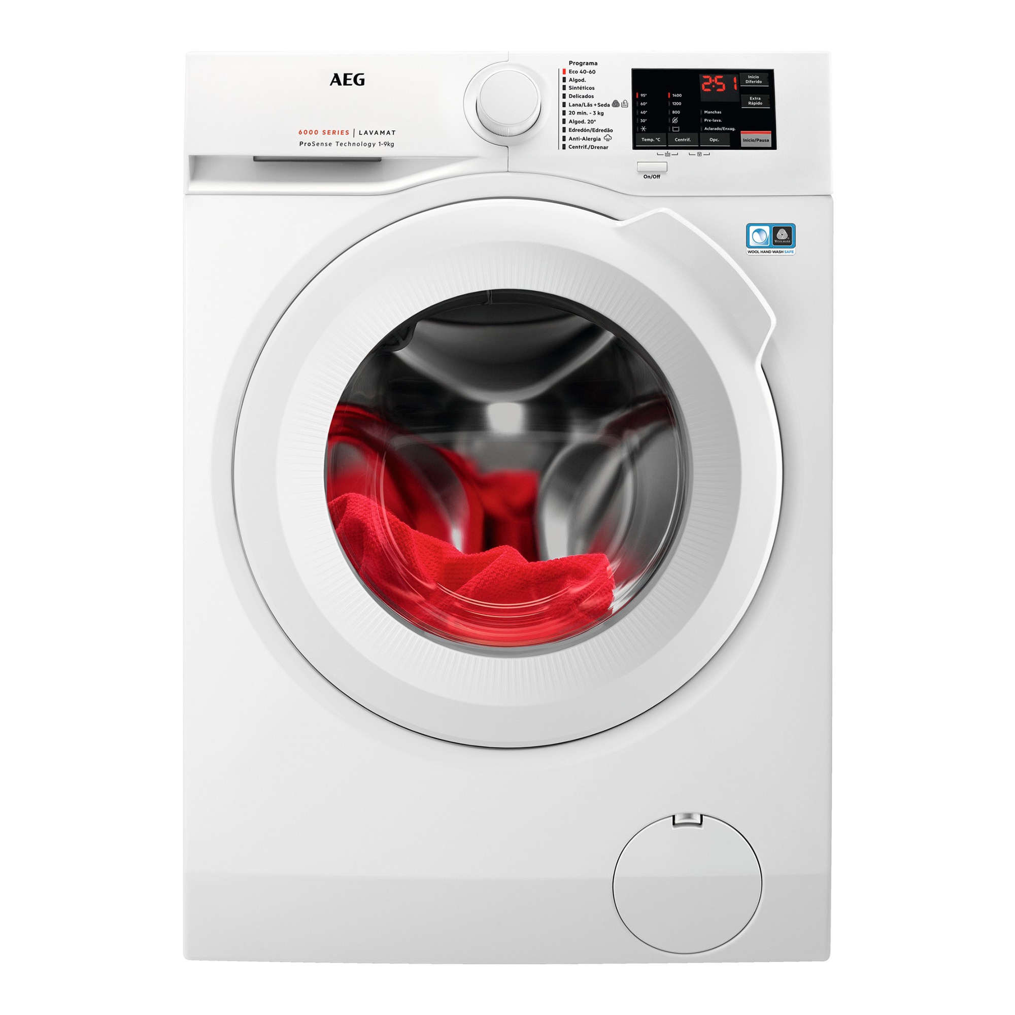 Imagen de AEG L6FBI947P lavadora 9 kg 1.400 rpm en OfertitasTOP