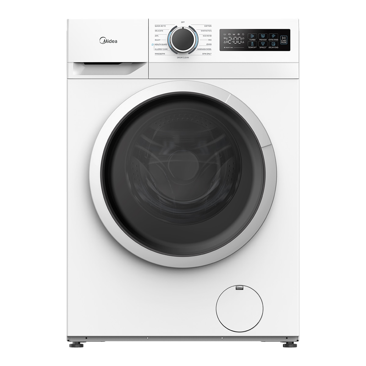 Imagen de Midea MF110W80BA10 Lavadora 8 kg 1.400 rpm Power Mix 🧺 en OfertitasTOP