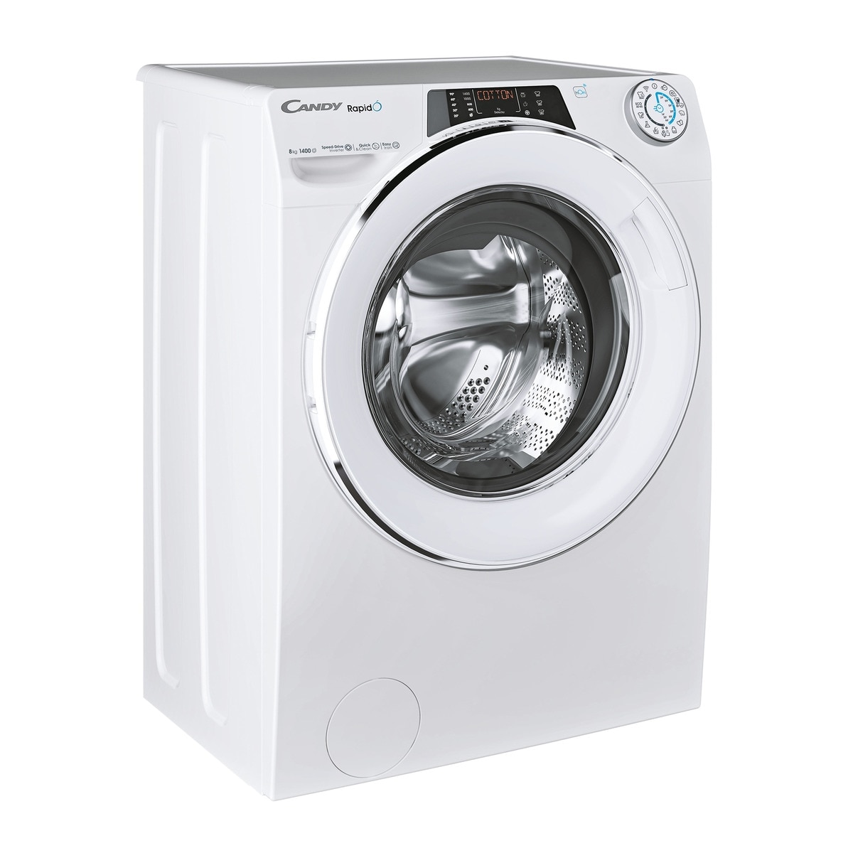 Lavadora Candy 8 kg / 1.400 rpm con WIFI RapidÓ - RO 1486DWMCT/1-S (Reacondicionado Grado D) Blanco · El Corte Inglés — oferta en El Corte Inglés