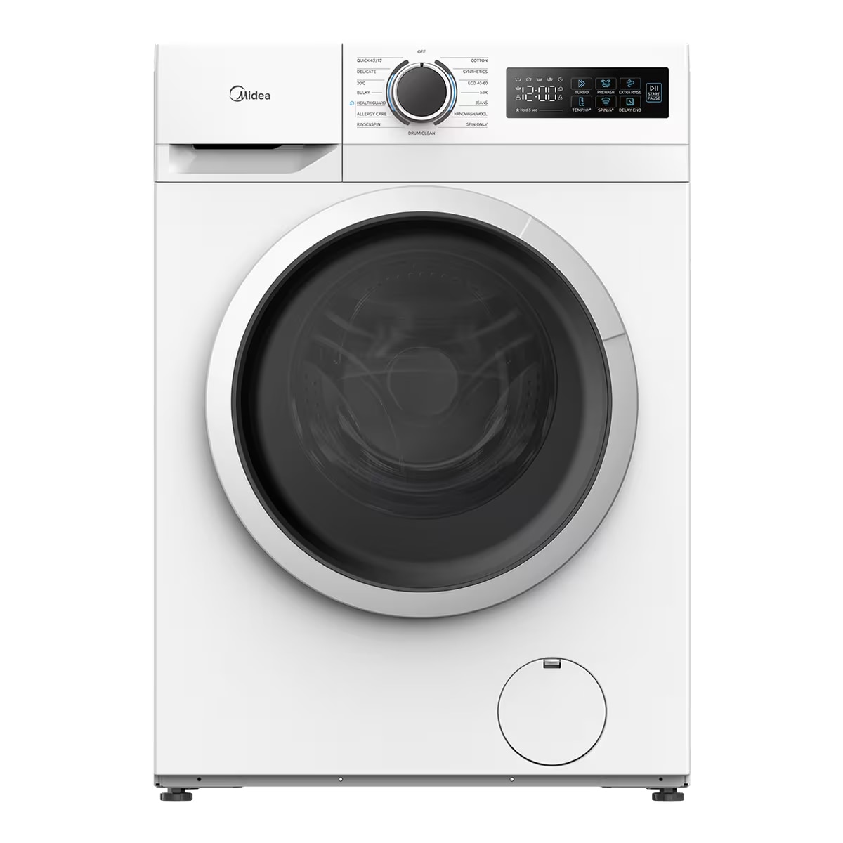 Midea - Lavadora Midea 8 Kg-1.400 rpm Power Mix - MF110W80BA10-W-ES (Reacondicionado Grado C).