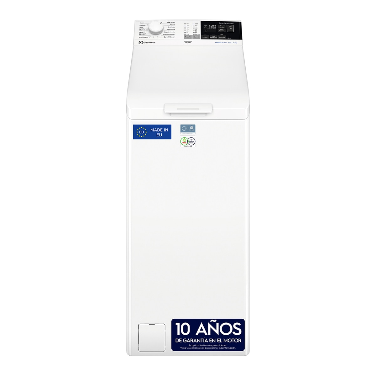 Electrolux - Lavadora carga superior Electrolux 7 kg - 1.200 rpm - EN6T4722NF (Reacondicionado Grado C).