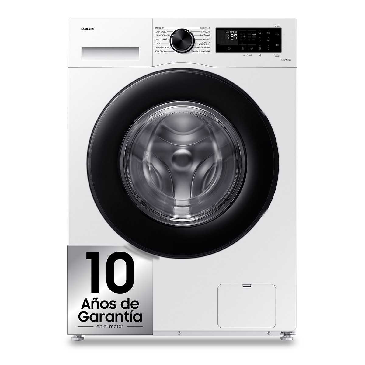 Samsung - Lavadora Samsung 11kg - 1.400 rpm, Programa Super Speed - WW11DG5B25AEEC (Reacondicionado Grado C).