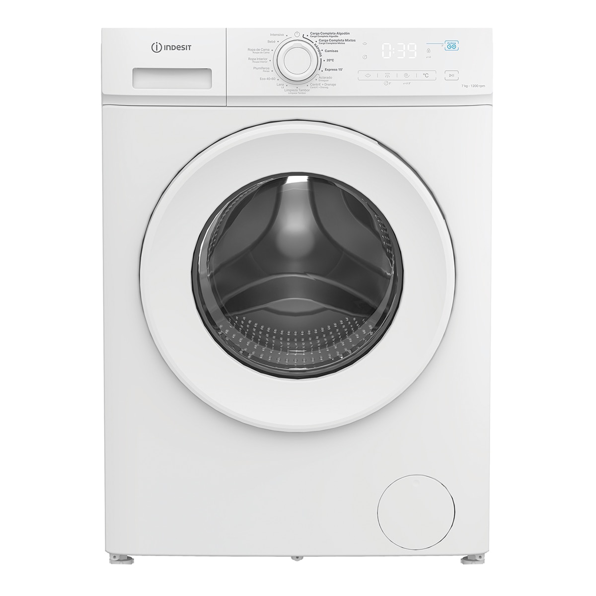 Indesit - Lavadora Indesit 7 kg - 1.200 rpm - IMA 762 MY TIME SPT (Reacondicionado Grado D).
