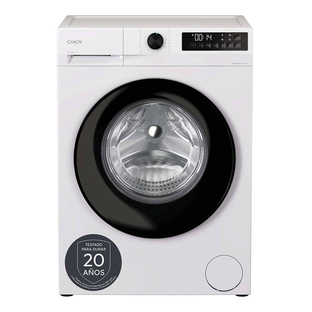 Candy - Lavadora Candy 7kg- 1200 rpm Motor Inverter ProWash 300 - GD 27SB7-S (Reacondicionado Grado C).