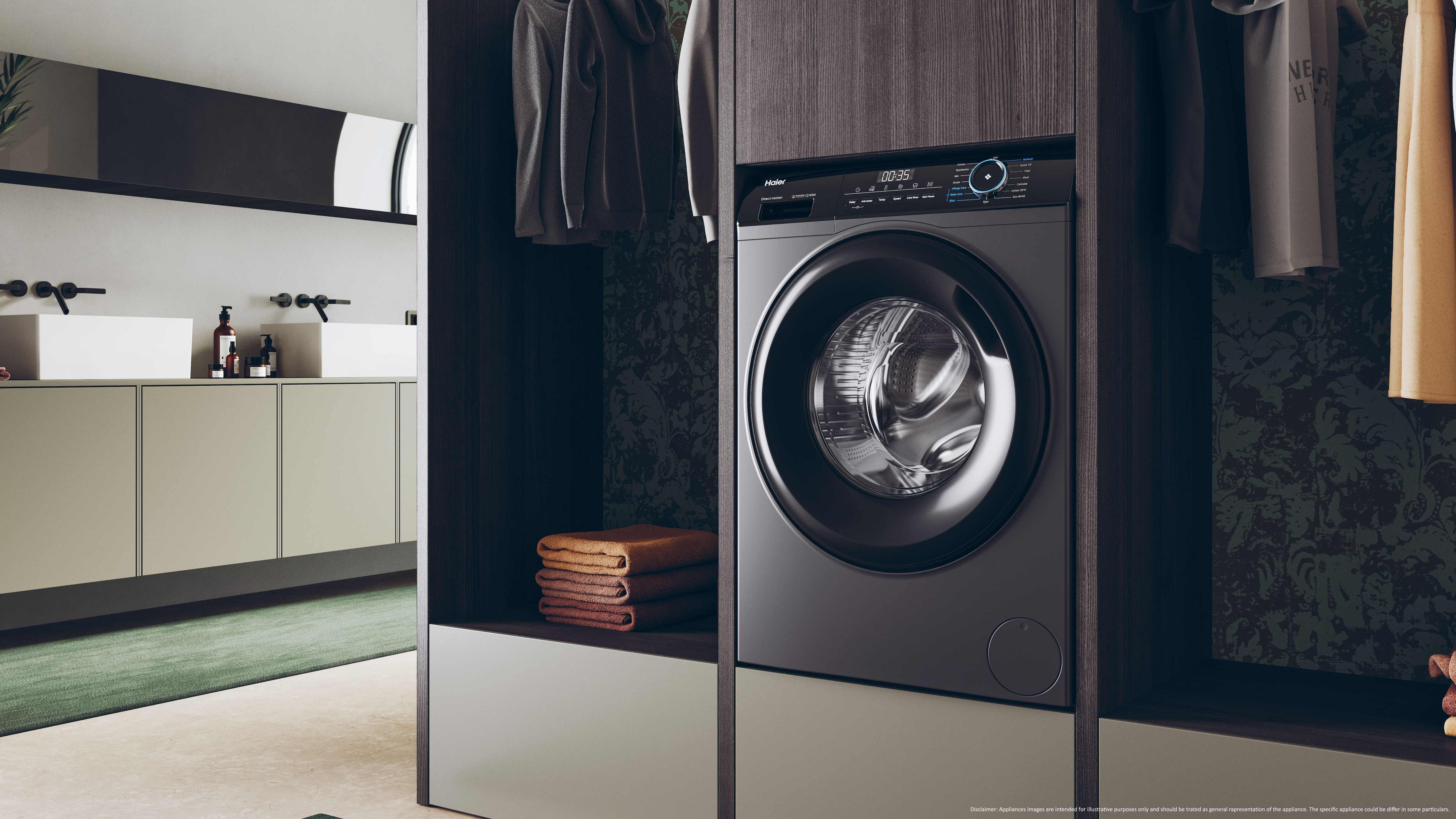 Lavadora Haier 9 kg / 1.400 rpm I-Pro Series 3 - HW90-B14939S8-IB (Reacondicionado Grado C) - Inox Inox-16