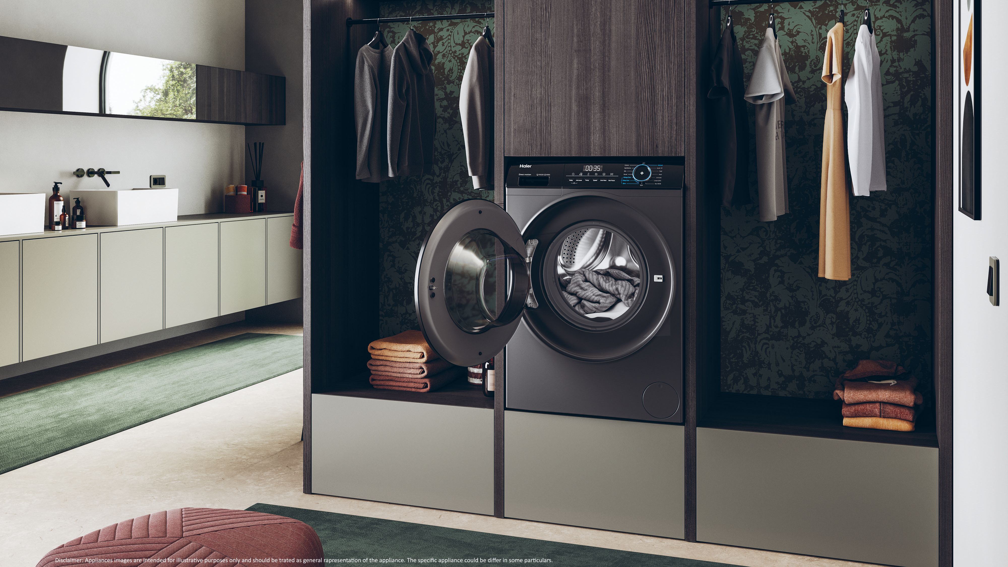 Lavadora Haier 9 kg / 1.400 rpm I-Pro Series 3 - HW90-B14939S8-IB (Reacondicionado Grado C) - Inox Inox-17