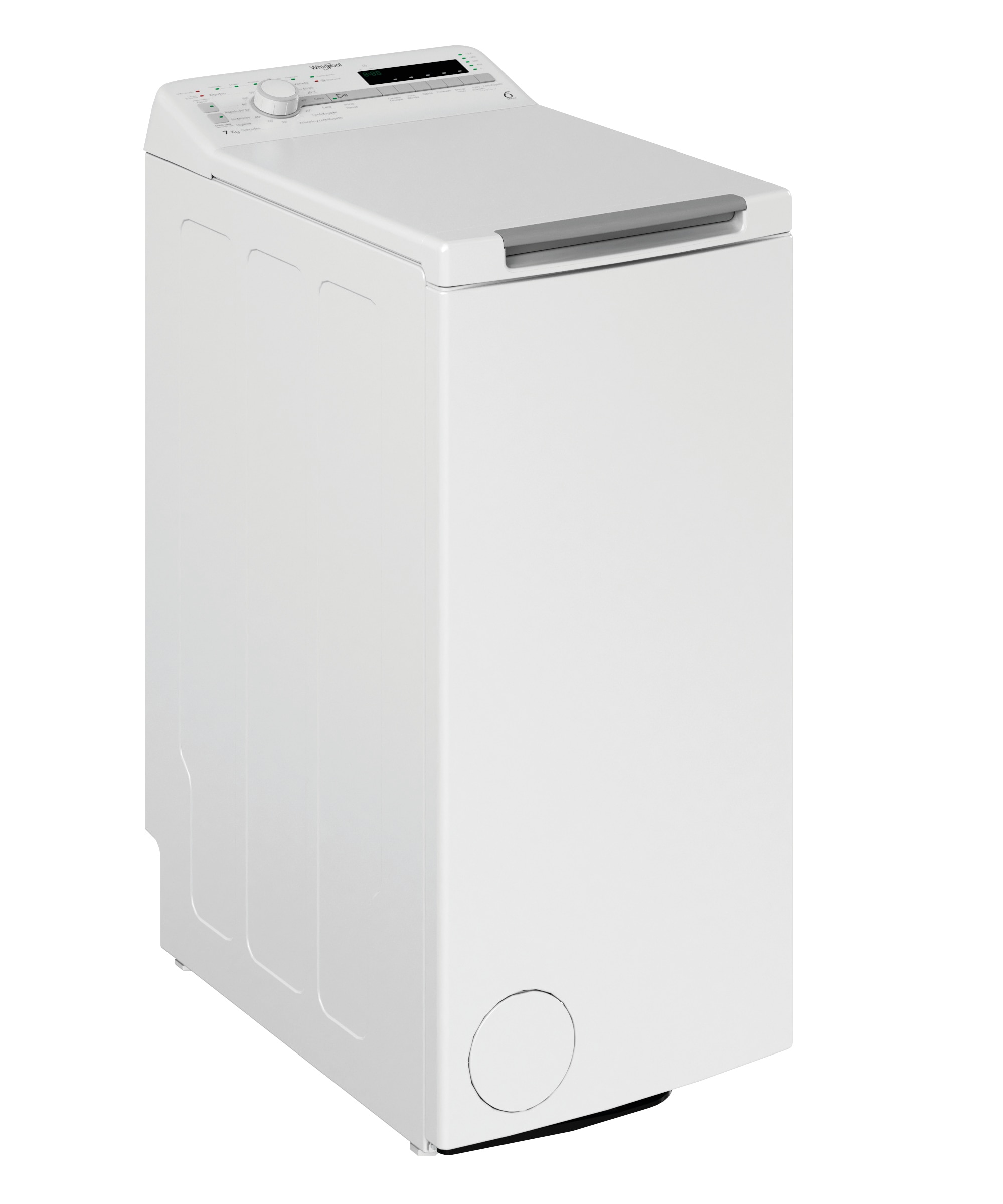 Lavadora carga superior Whirlpool 7 kg / 1.200 rpm - TDLR 7220SS (Reacondicionado Grado B) - Blanco Blanco-3