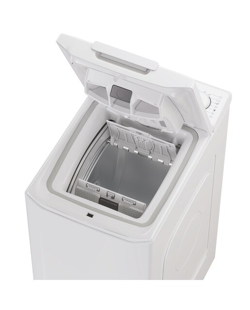 Lavadora carga superior Candy 7 kg / 1400 rpm ProWash 300 - TCA473D3-S (Reacondicionado Grado D) - Blanco Blanco-5