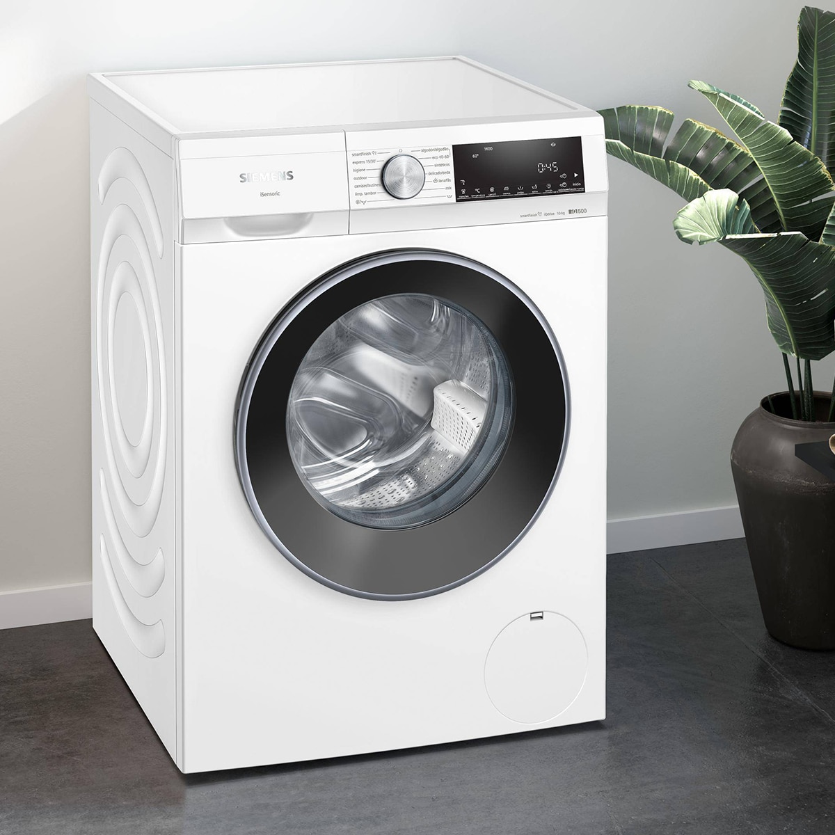 Lavadora Siemens 10 kg / 1.400 rpm - WG54G2Z1ES (Reacondicionado Grado C) - Blanco Blanco-7