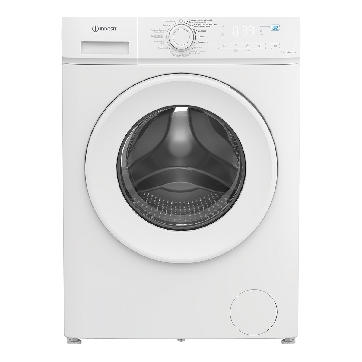 Lavadora Indesit 7 kg / 1.200 rpm - IMA 752 MY TIME SPT (Reacondicionado Grado D) - Blanco Blanco-1