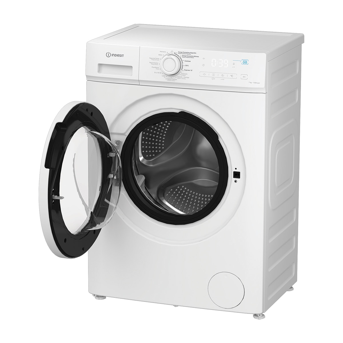 Lavadora Indesit 7 kg / 1.200 rpm - IMA 752 MY TIME SPT (Reacondicionado Grado D) - Blanco Blanco-4