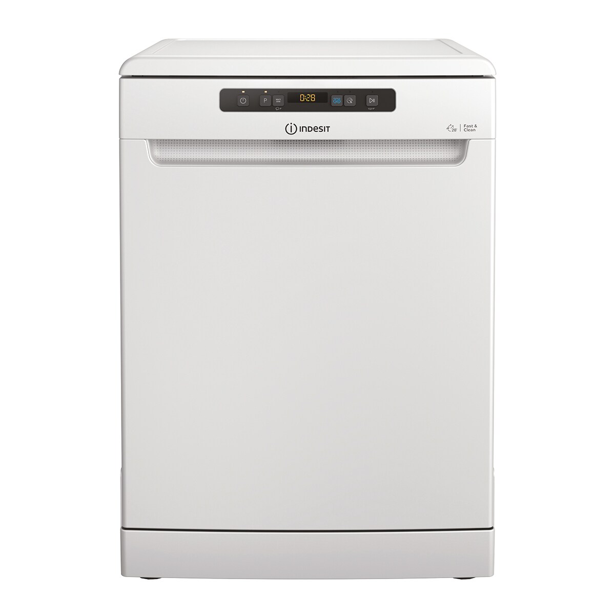 Lavavajillas Indesit 14 servicios, Bandeja Cubiertos, 60 cm - DFO 3T133 A F (Reacondicionado Grado B) Blanco-1