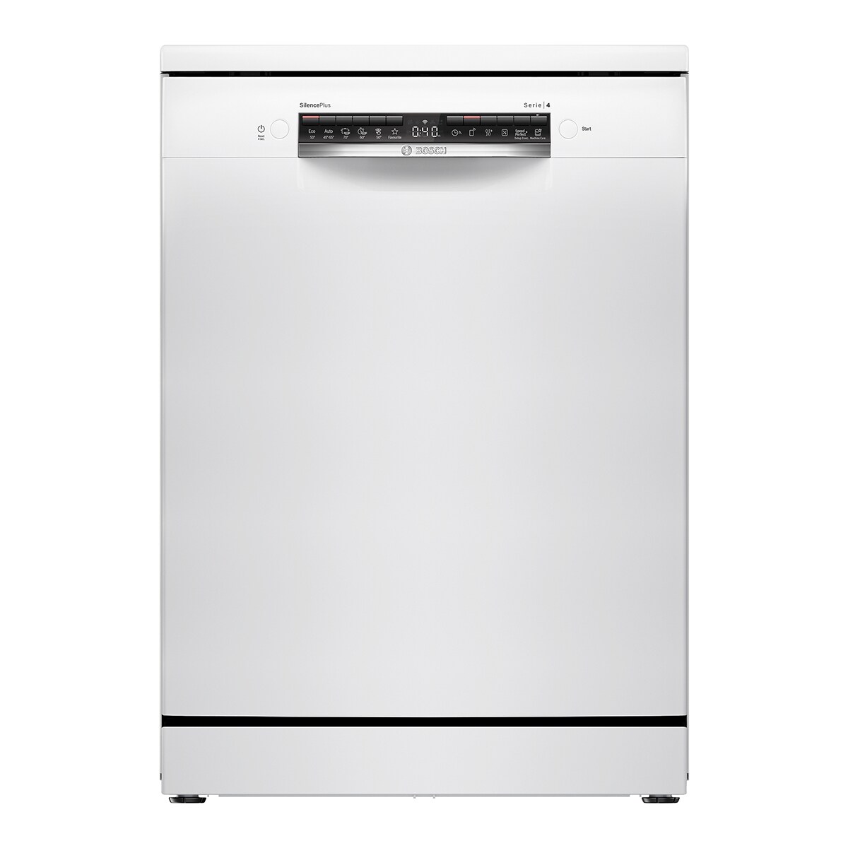 Lavavajillas Bosch 14 servicios, Bandeja para cubiertos, 60 cm - SMS4ECW28E (Reacondicionado Grado C) Blanco-1