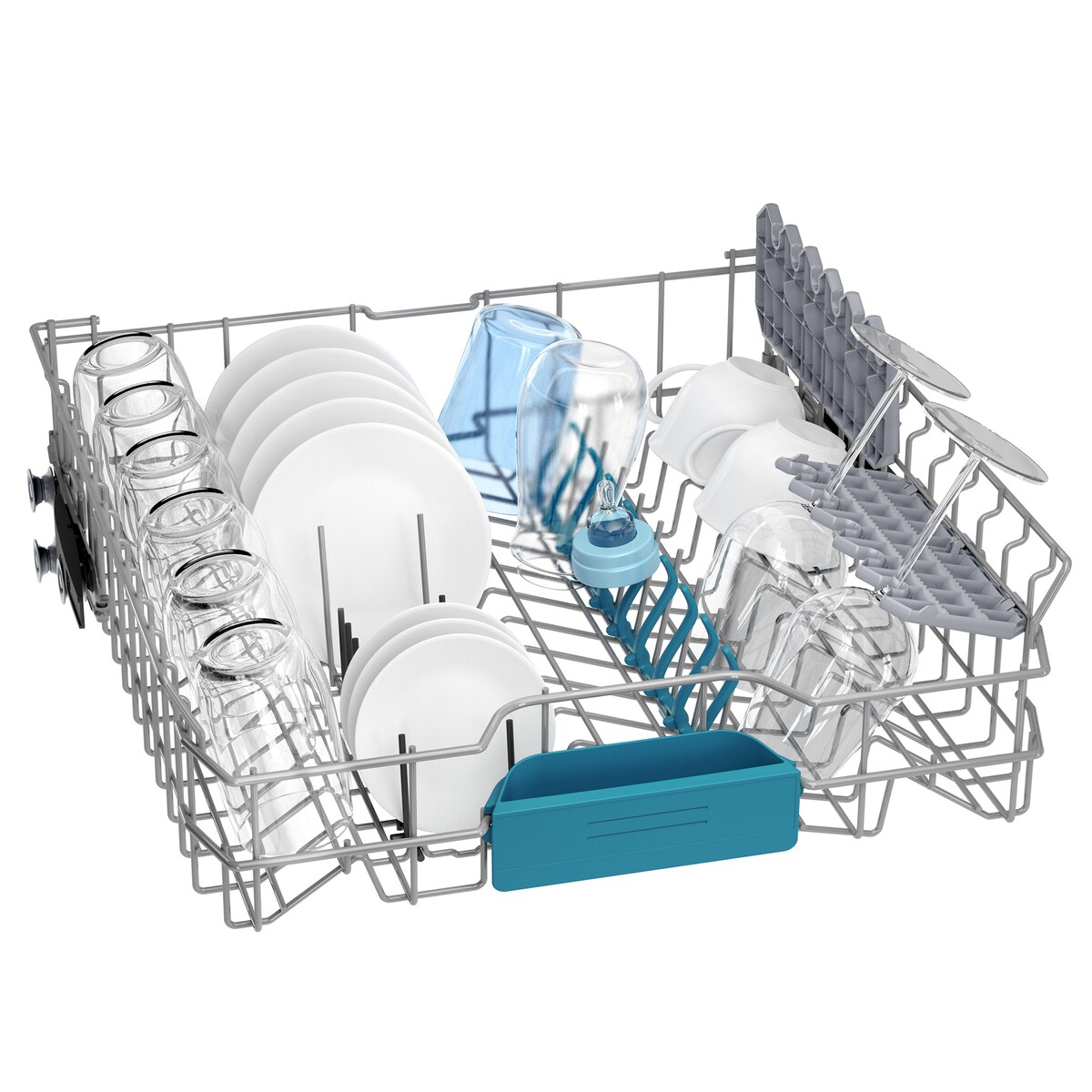 Lavavajillas Balay 14 servicios, Bandeja para  cubiertos, 60 cm - 3VS6361BP (Reacondicionado Grado D) Blanco-6