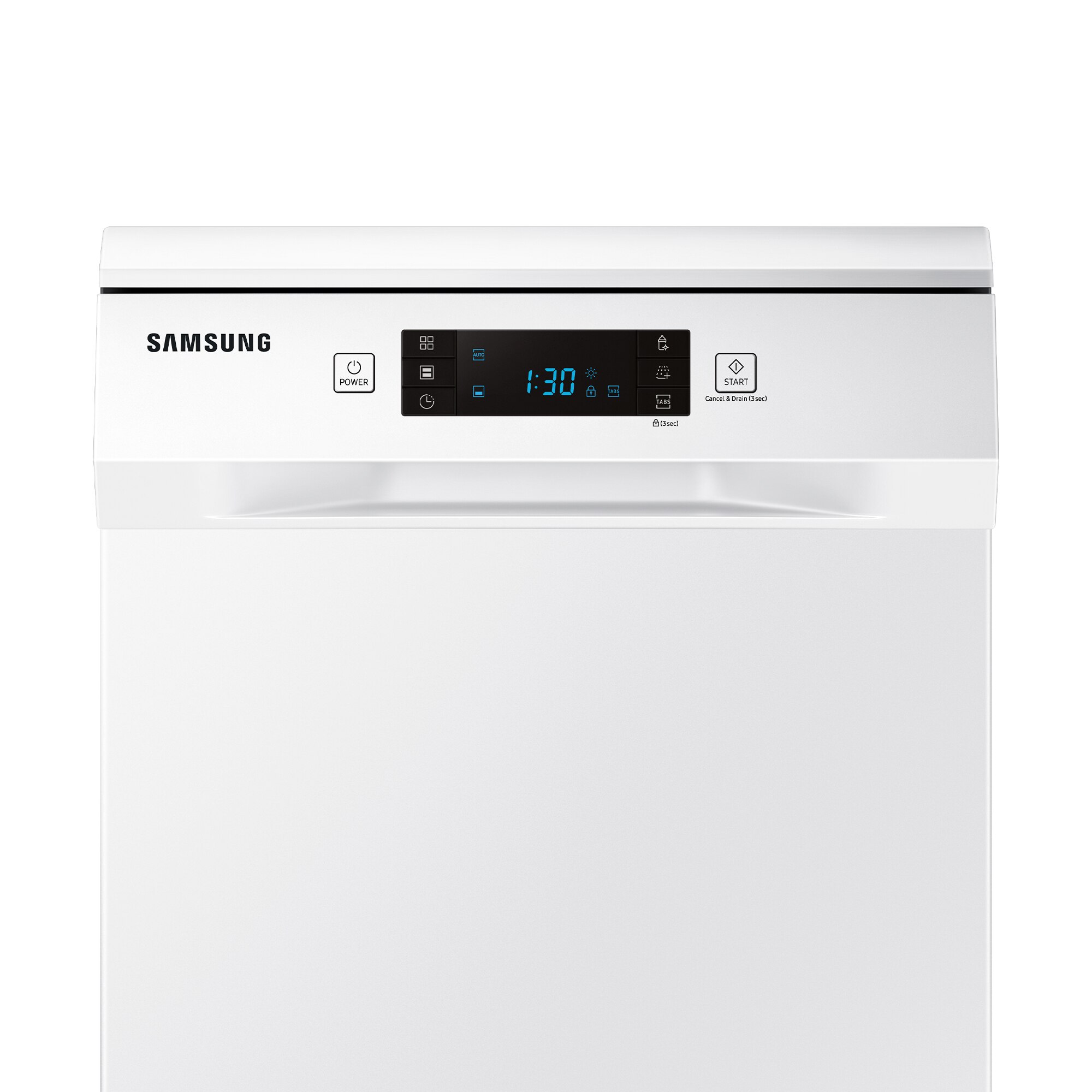Lavavajillas Samsung 10 servicios, Bandeja Cubiertos, 45 cm - DW50R4070FW/EC (Reacondicionado Grado D) - Blanco Blanco-3