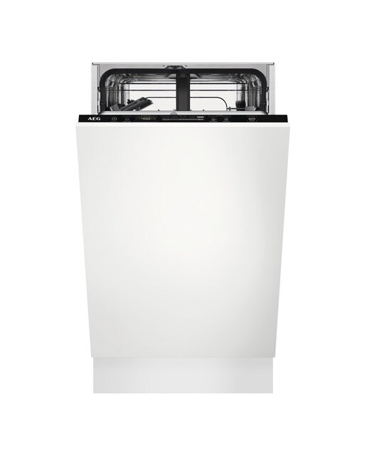 AEG - Lavavajillas integrable AEG 9 servicios, 7 programas, 45 cm - FSE62417P (Reacondicionado Grado D).