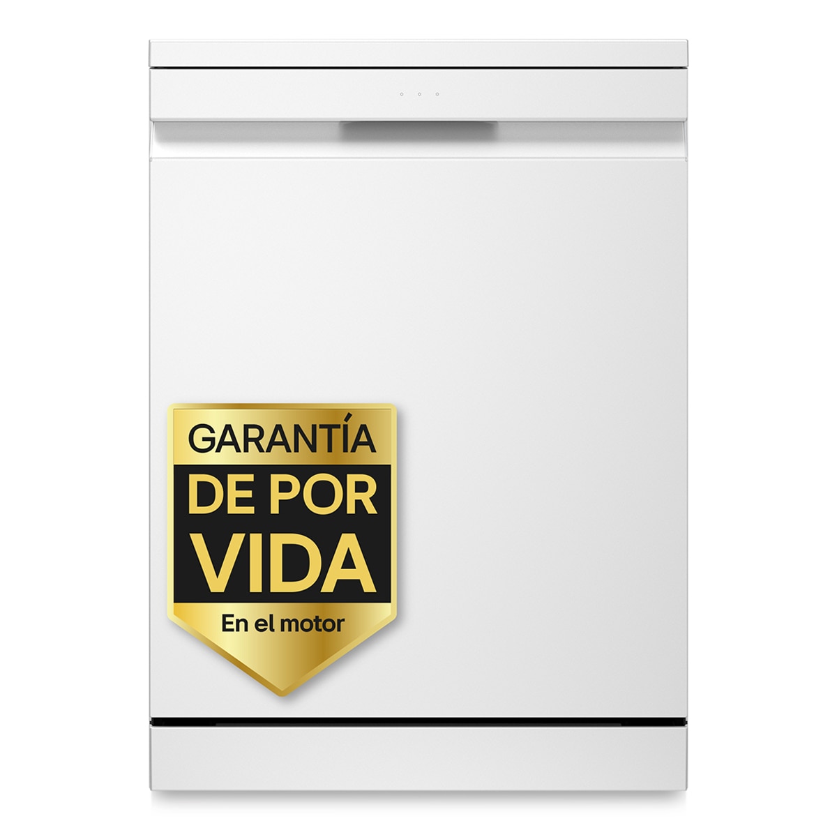 LG - Lavavajillas LG 14 servicios QuadWashTM Steam con lavado a vapor y tercera bandeja - DF375HWS (Reacondicionado Grado C).
