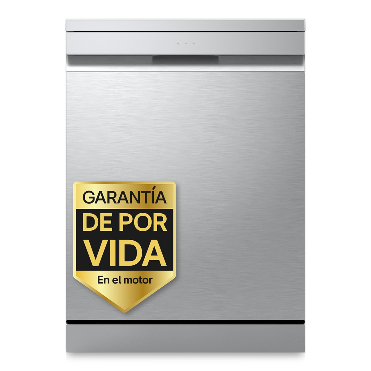 LG - Lavavajillas LG 14 servicios QuadWashTM Steamcon lavado a vapor y tercera bandeja - DF375HVS (Reacondicionado Grado C).