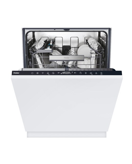 Haier - Lavavajillas integrable Haier 14 servicios, Wifi, Washlens Plus - XI 4C4S0SB (Reacondicionado Grado C).