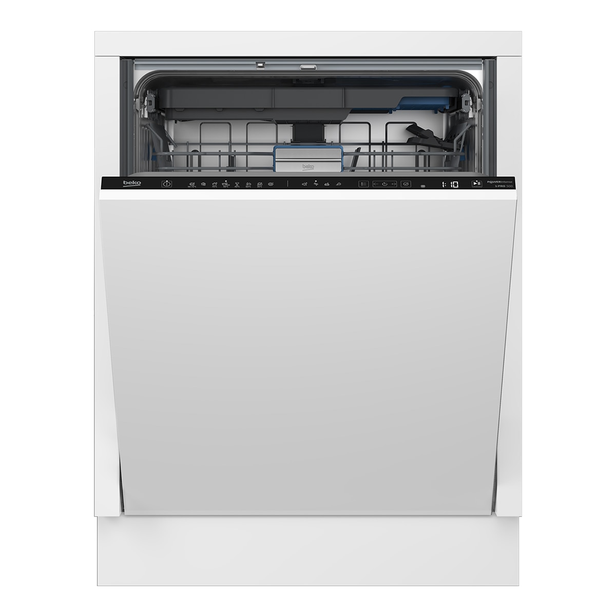 Beko - Lavavajillas Integrable Beko Power Intense, 15 servicios, 60 cm, 3ª Bandeja - BDIN38561P (Reacondicionado Grado C).