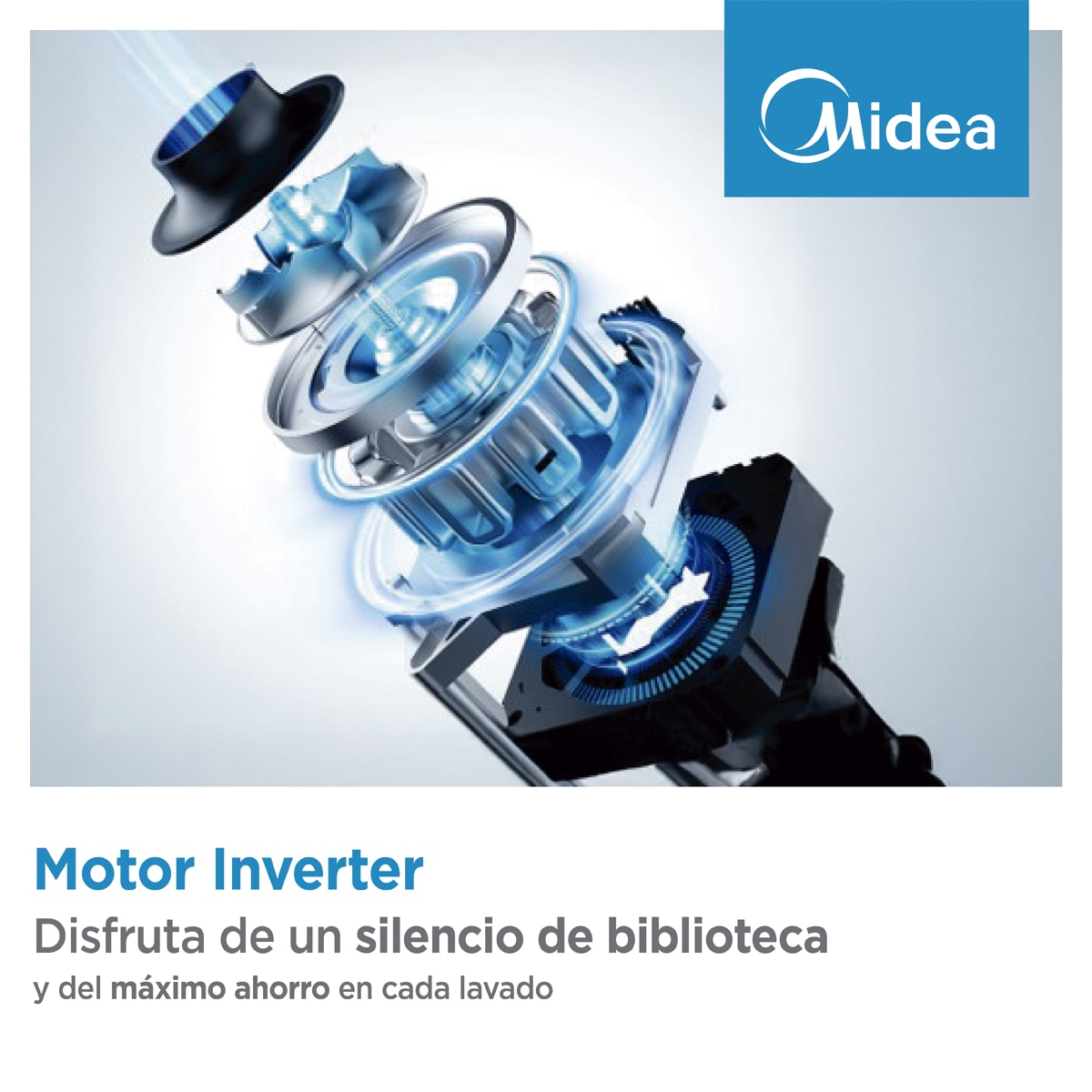 Imagen 5 de Lavavajillas Midea 14 servicios,60 cm, 6+3 programas - MDWEF1433DW-WA (Reacondicionado Grado D) - Blanco Blanco
