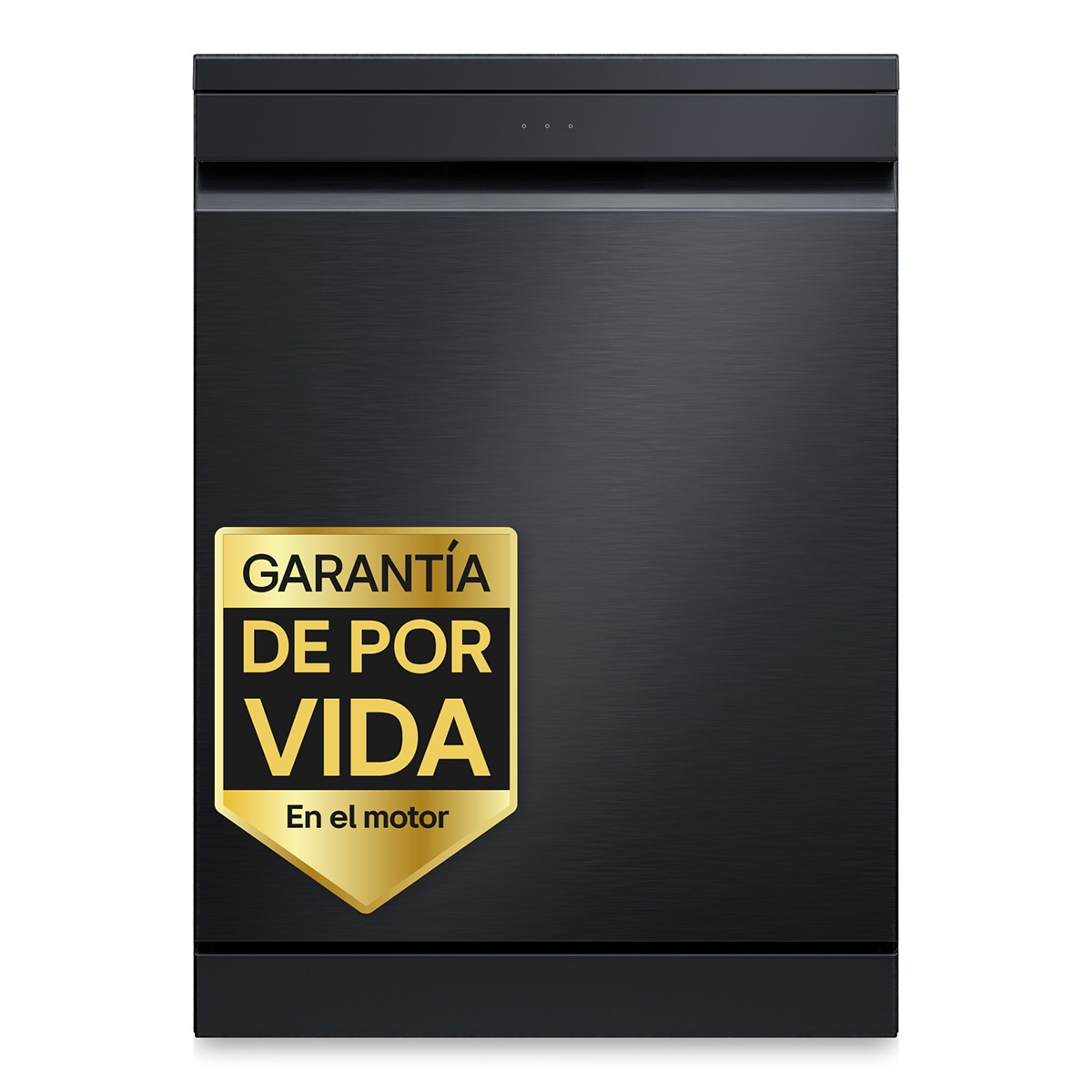 LG - Lavavajillas LG 14 servicios QuadWashTM Steam con lavado a vapor y tercera bandeja - DF375HMS (Reacondicionado Grado D).