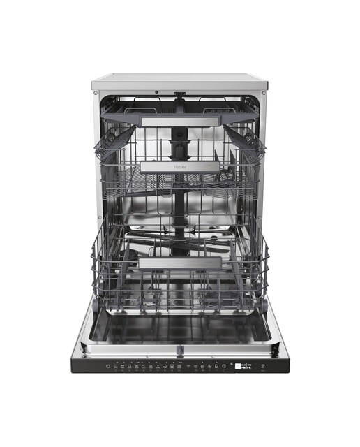 Lavavajillas Haier 15 servicios, 3º bandeja, 60 cm con WIFI I-PRO SHINE - XF 5C4M1X (Reacondicionado Grado C) - Inox Inox-4