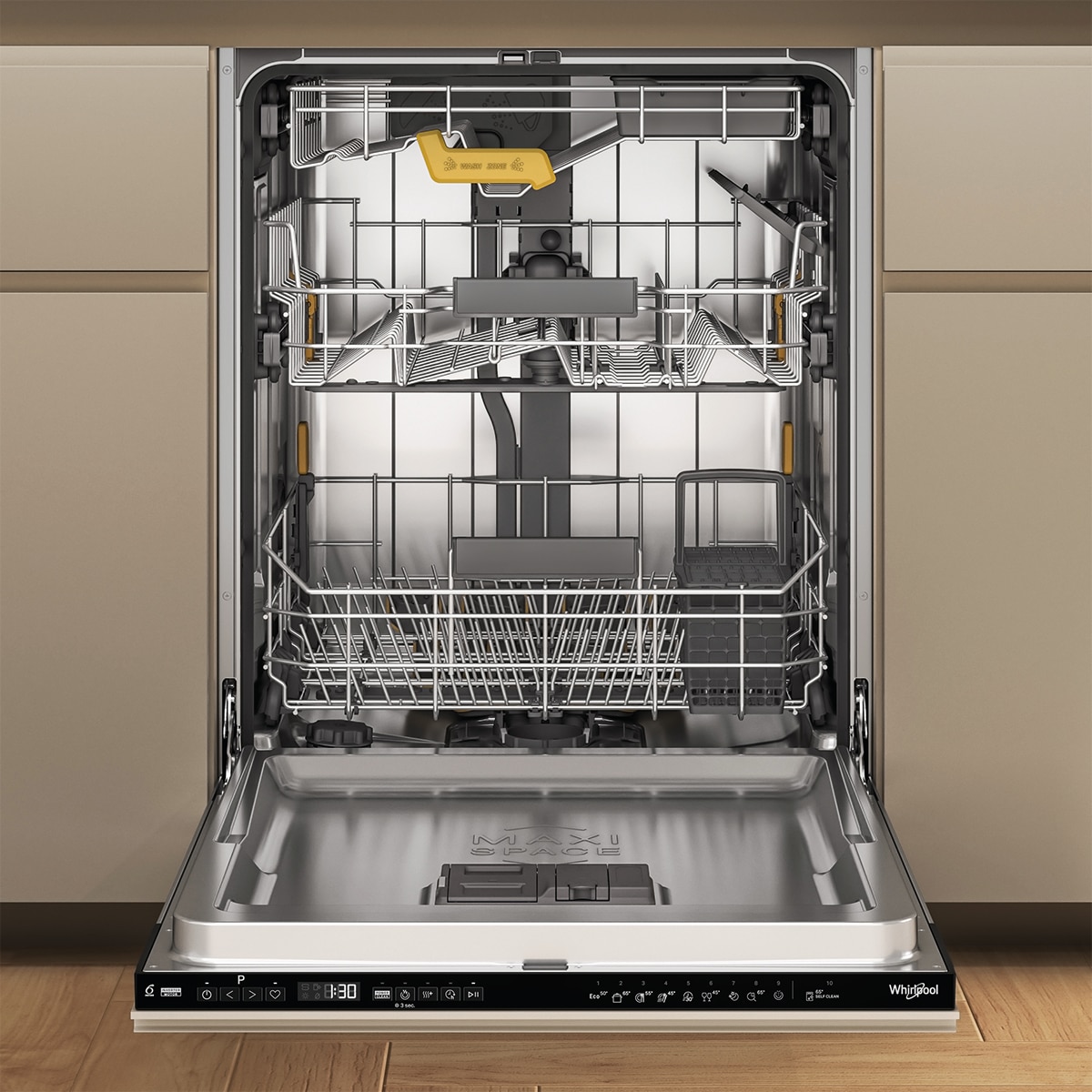 Lavavajillas Integrable Whirlpool 15 servicios, 60 cm 3ª Bandeja - WH8IPB14AM6L0 (Reacondicionado Grado D) 2
