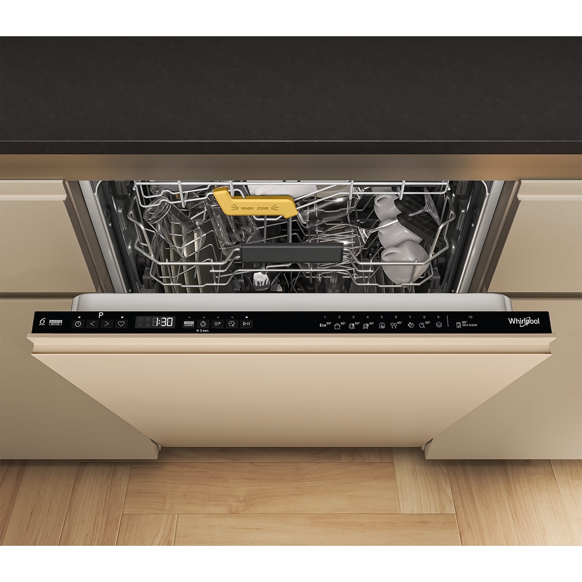 Lavavajillas Integrable Whirlpool 15 servicios, 60 cm 3ª Bandeja - WH8IPB14AM6L0 (Reacondicionado Grado D) 3