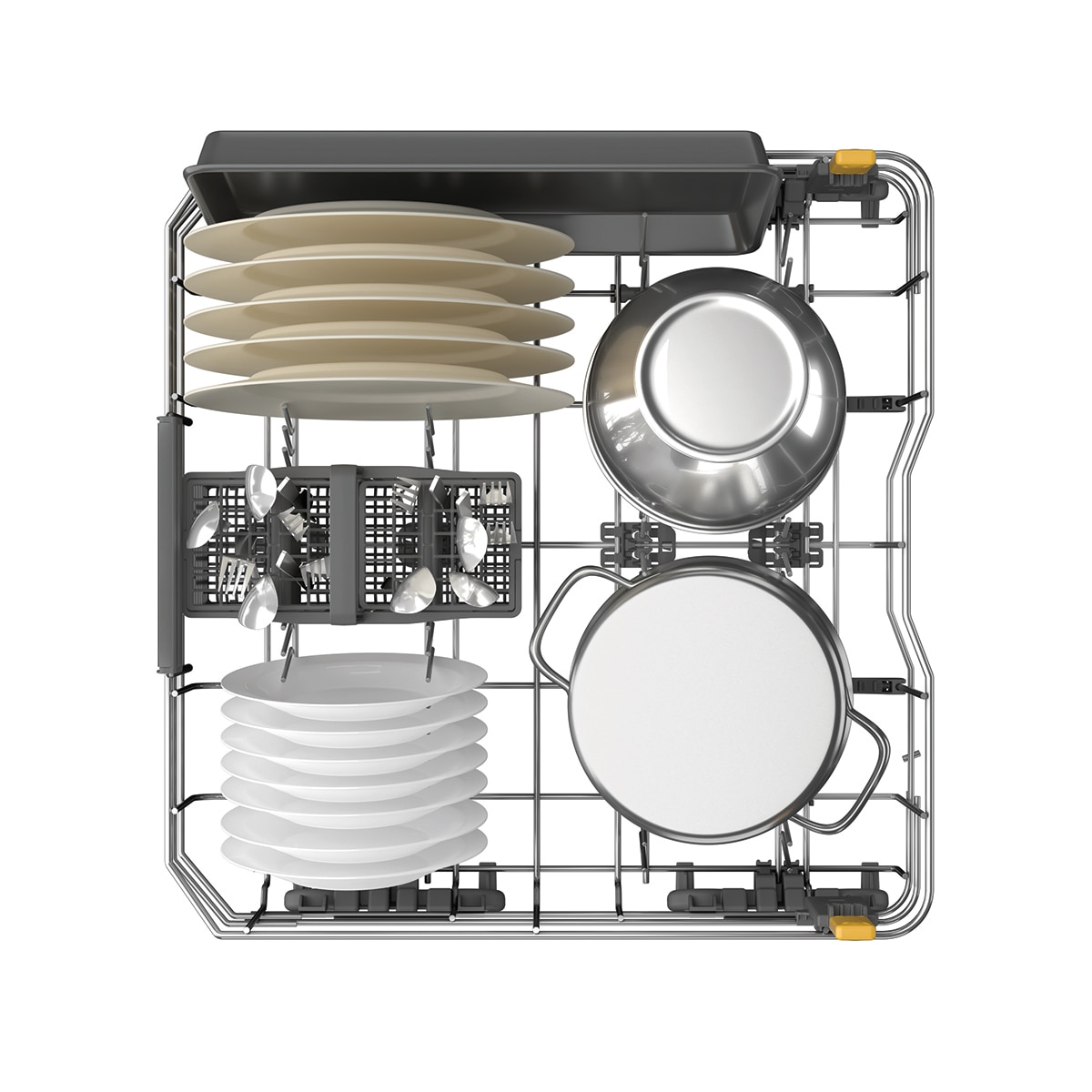 Lavavajillas Integrable Whirlpool 15 servicios, 60 cm 3ª Bandeja - WH8IPB14AM6L0 (Reacondicionado Grado D) 6