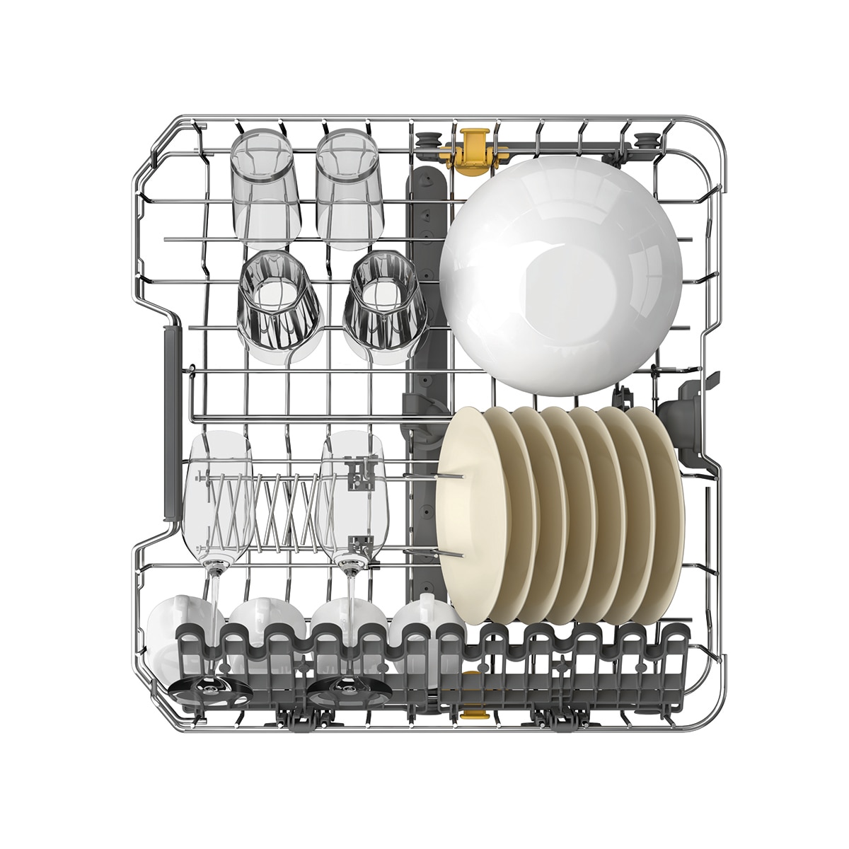 Lavavajillas Integrable Whirlpool 15 servicios, 60 cm 3ª Bandeja - WH8IPB14AM6L0 (Reacondicionado Grado D) 7