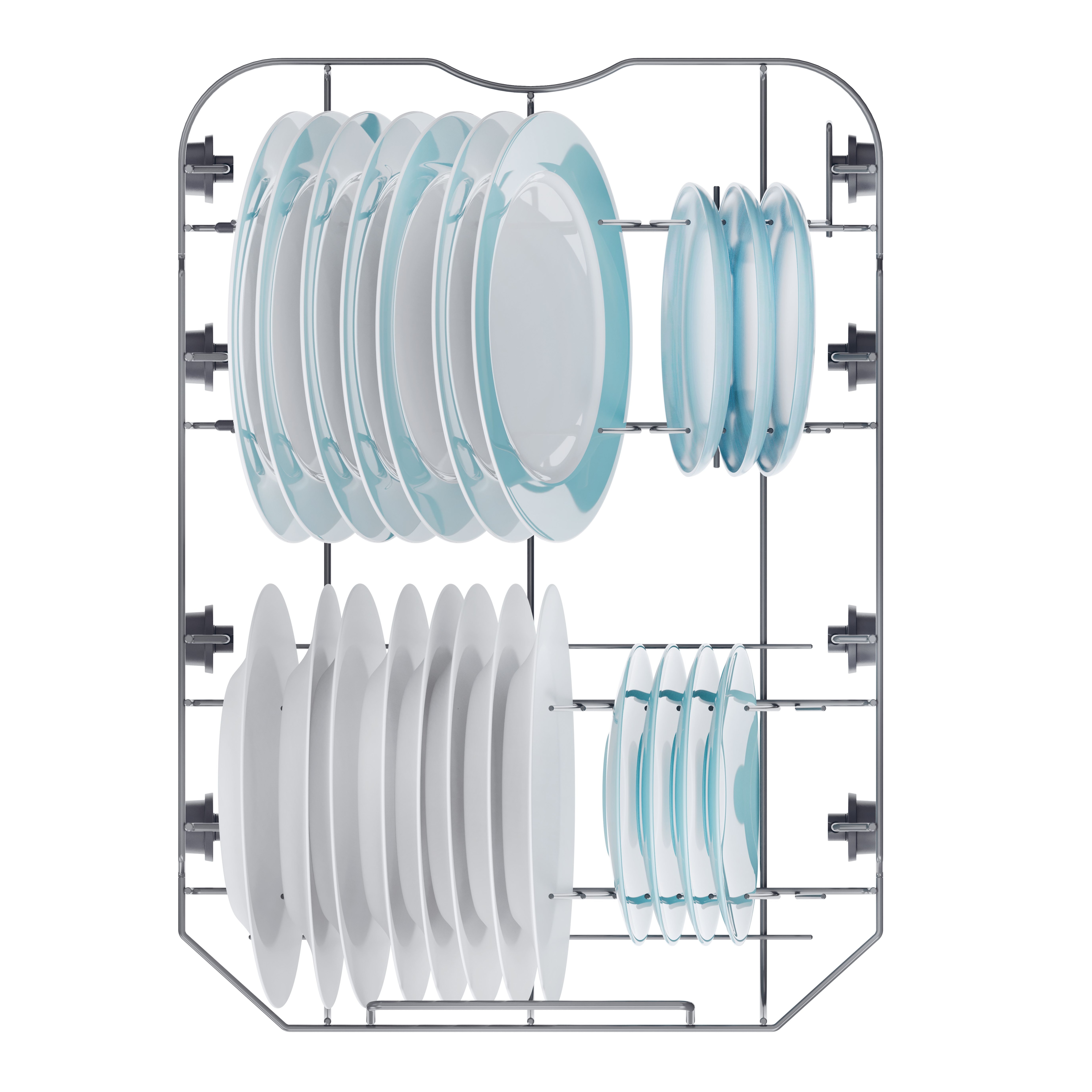 Imagen 11 de Lavavajillas integrable Candy 10 servicios, 45 cm, WIFI, Bandeja para cubiertos, Rapido' - CI1C7SB1FA (Reacondicionado Grado D)