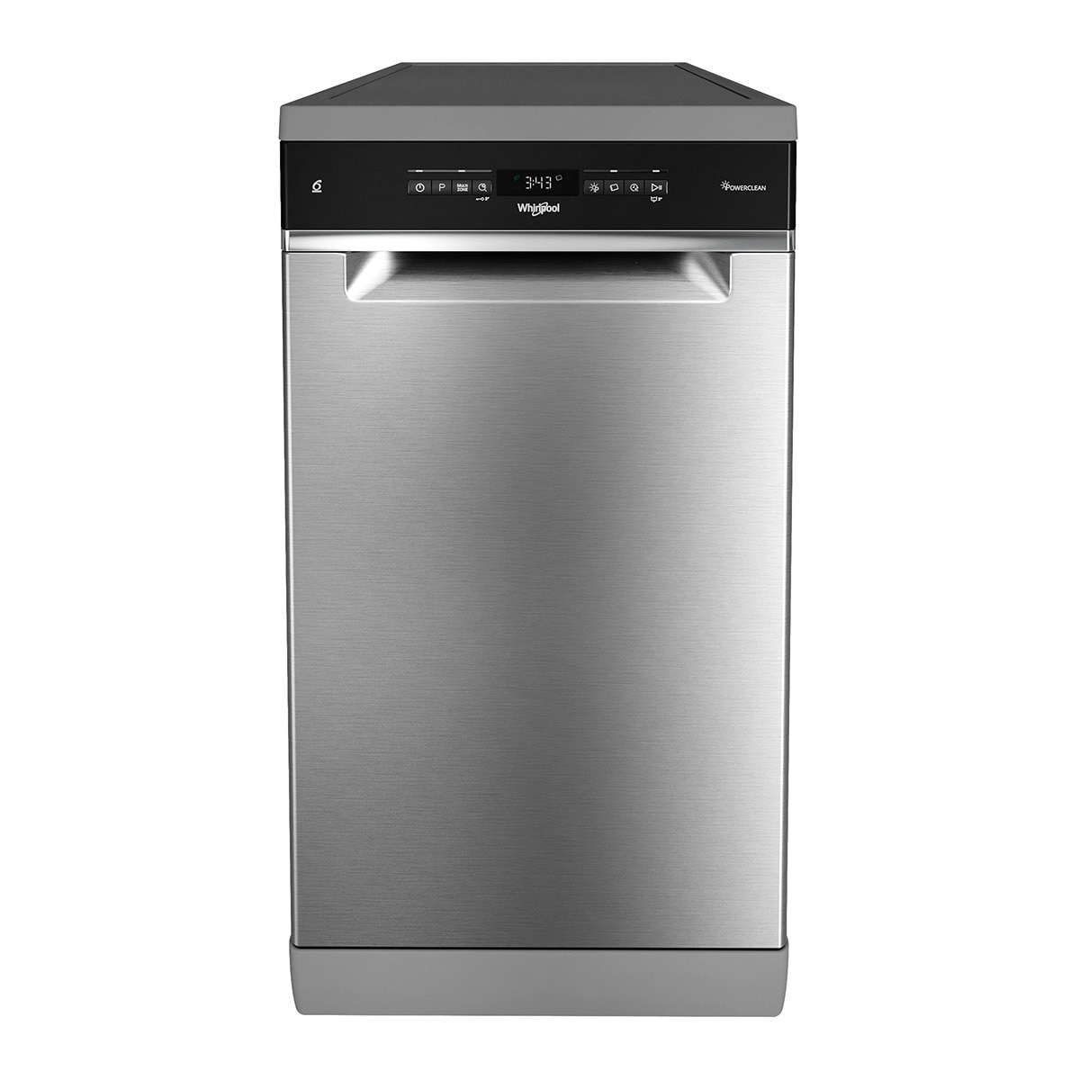 Imagen 1 de Lavavajillas Whirlpool 10 servicios, Bandeja Cubiertos, 45 cm - WSFO 3O23 PF X (Reacondicionado Grado B) Inox